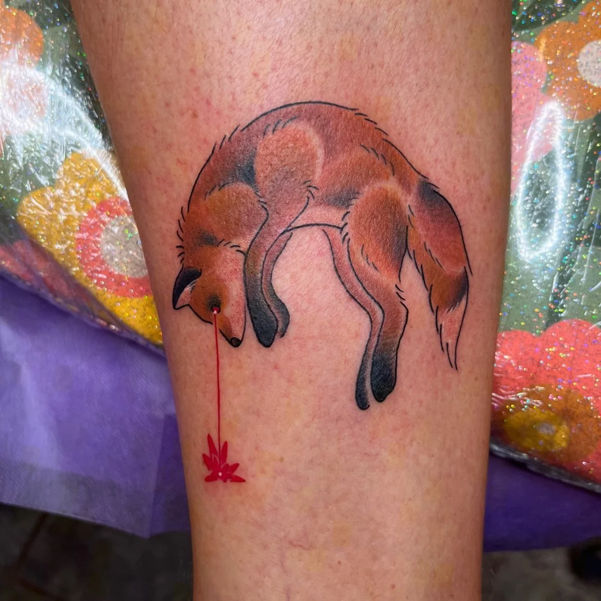 I really have some of the coolest clients&hellip; 😎💥🦊

📍 @torchandcrowntattoo 
🔗 booking form link in bio 
📓 available flash in highlight 

#spicygirlart #yeahTHATgreenville #stenciljam #madrabbitambassador #foxtattoo