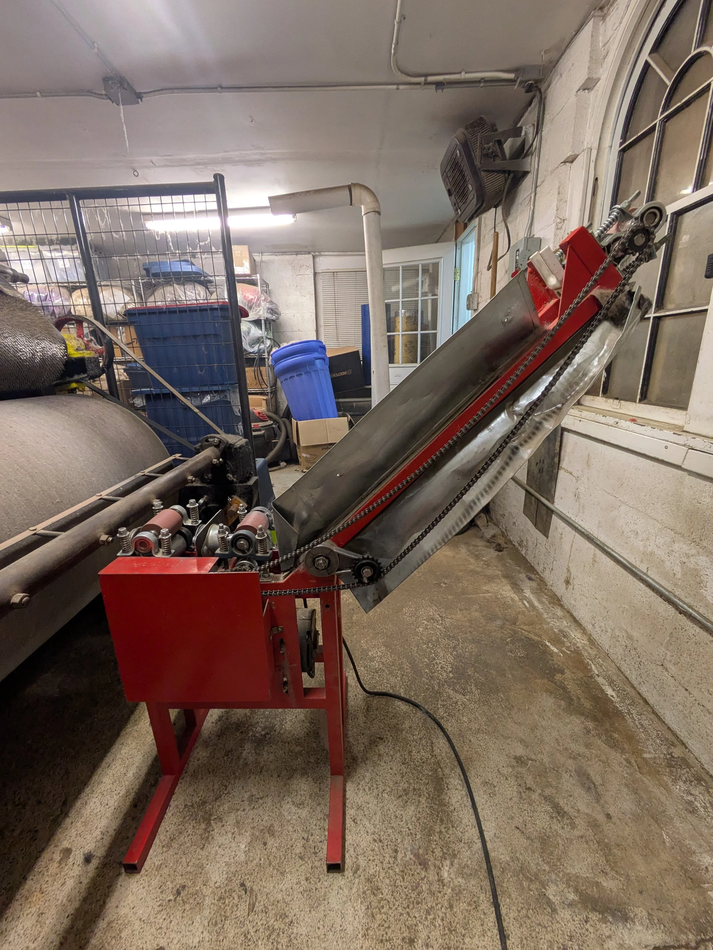 Custom Built Roving Deck to go with Carder