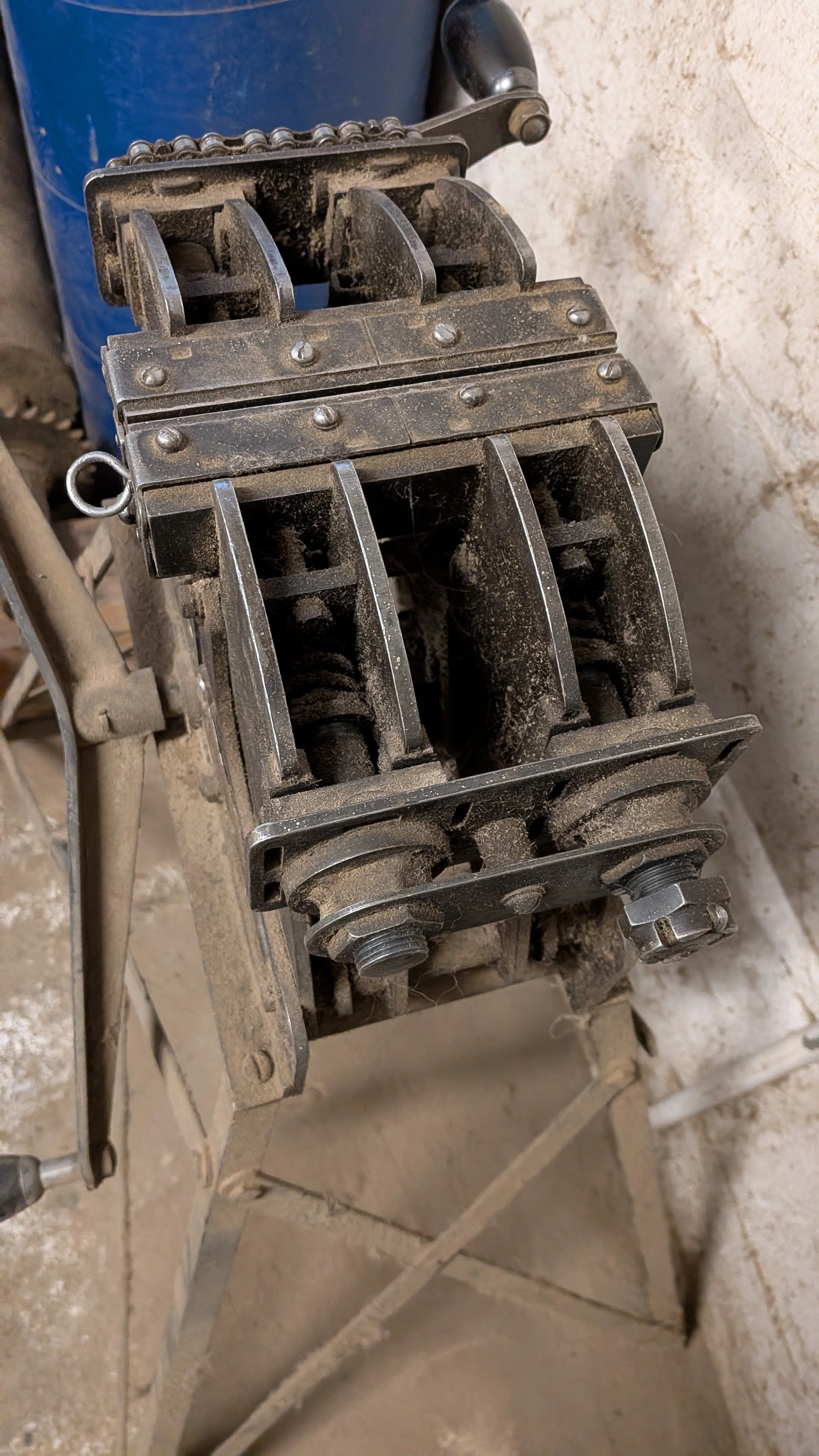 Belt Lacer for repairing or replacing belts on the carder