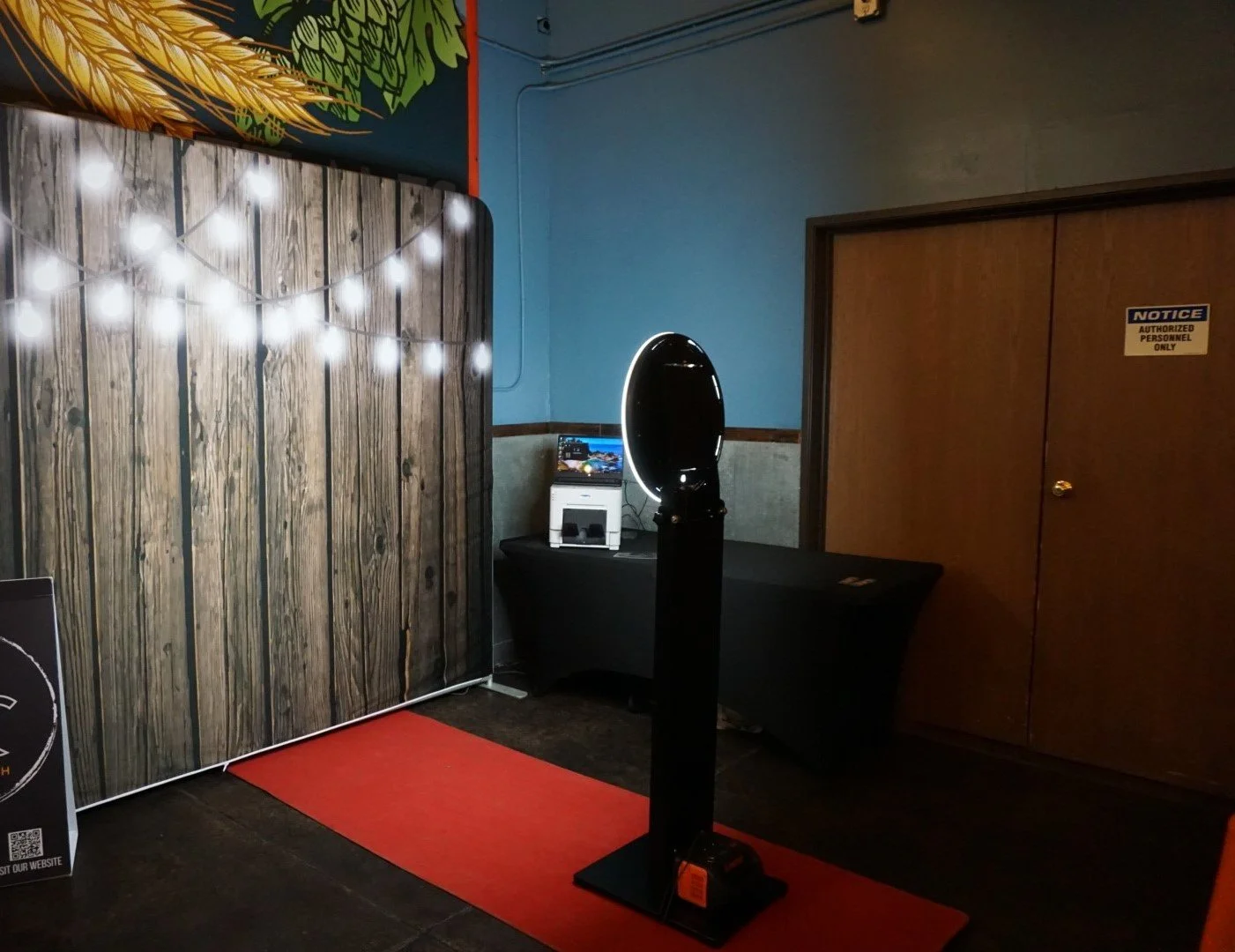 Double-Sided Tension Fabric Backdrop