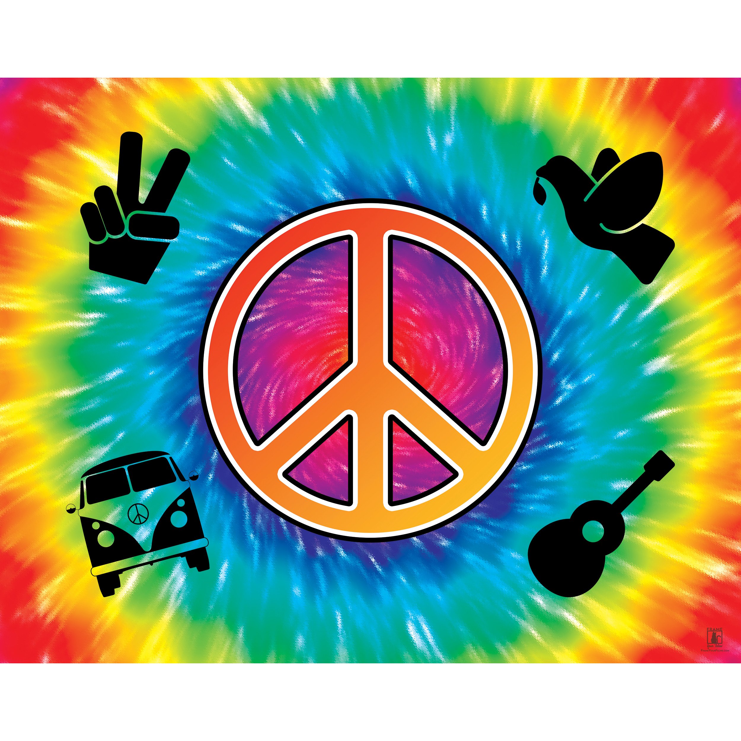 "Peace Symbol Hippie" | By Brian Vermeire
