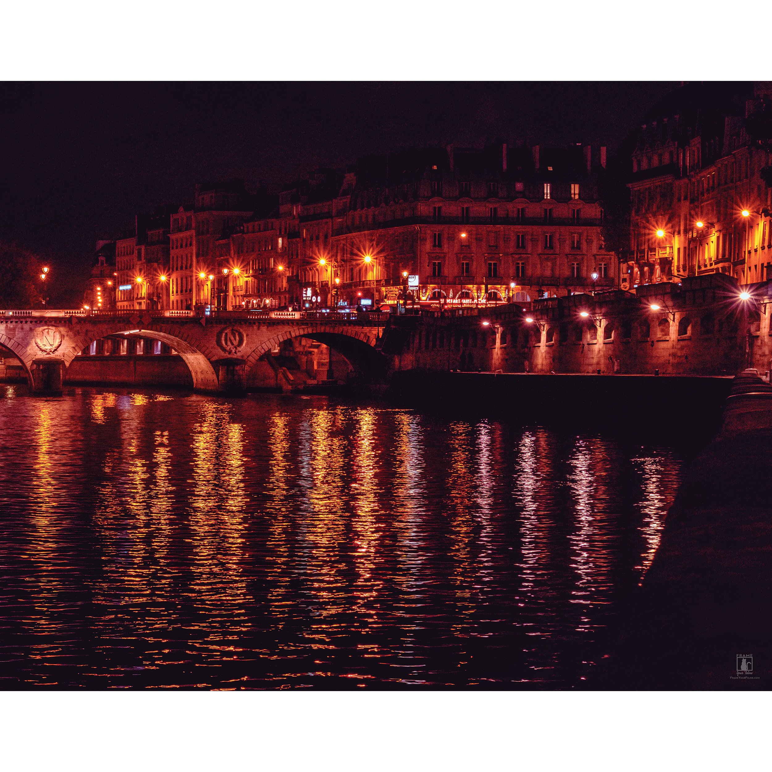 "Night Bridge" | By Mike Powell