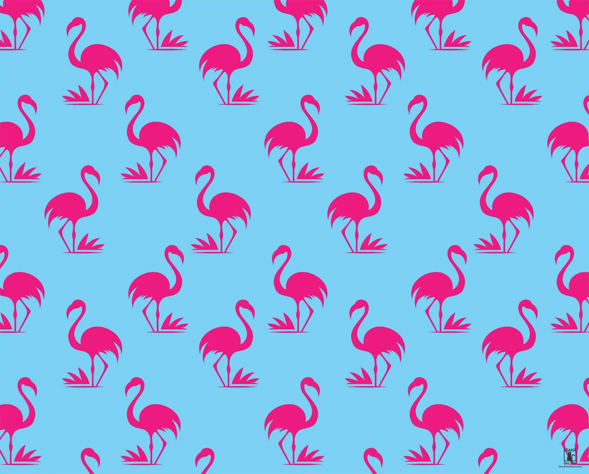 "Flamingo Flock ~ Palm Springs"