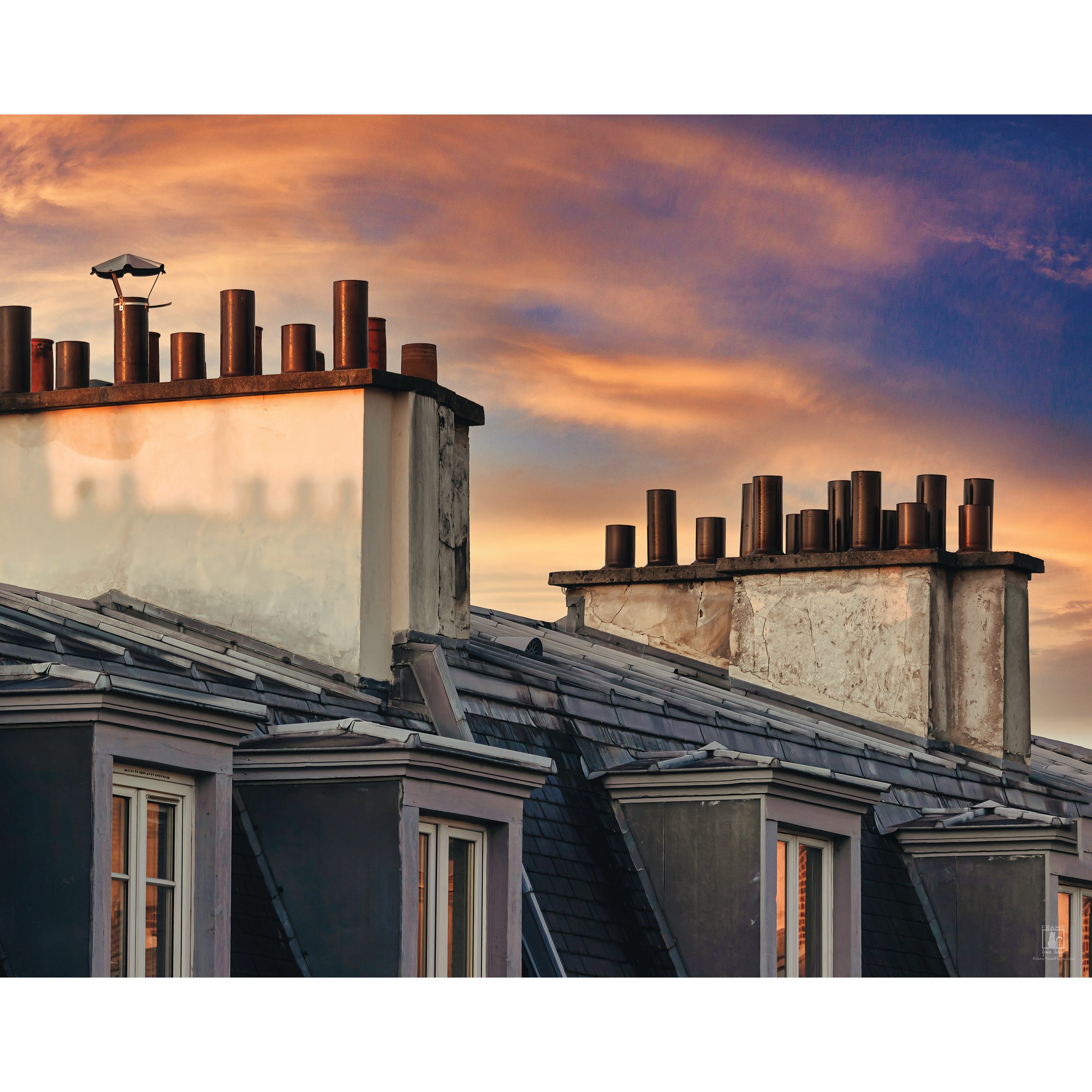 "Charming Chimneys" | By Mike Powell