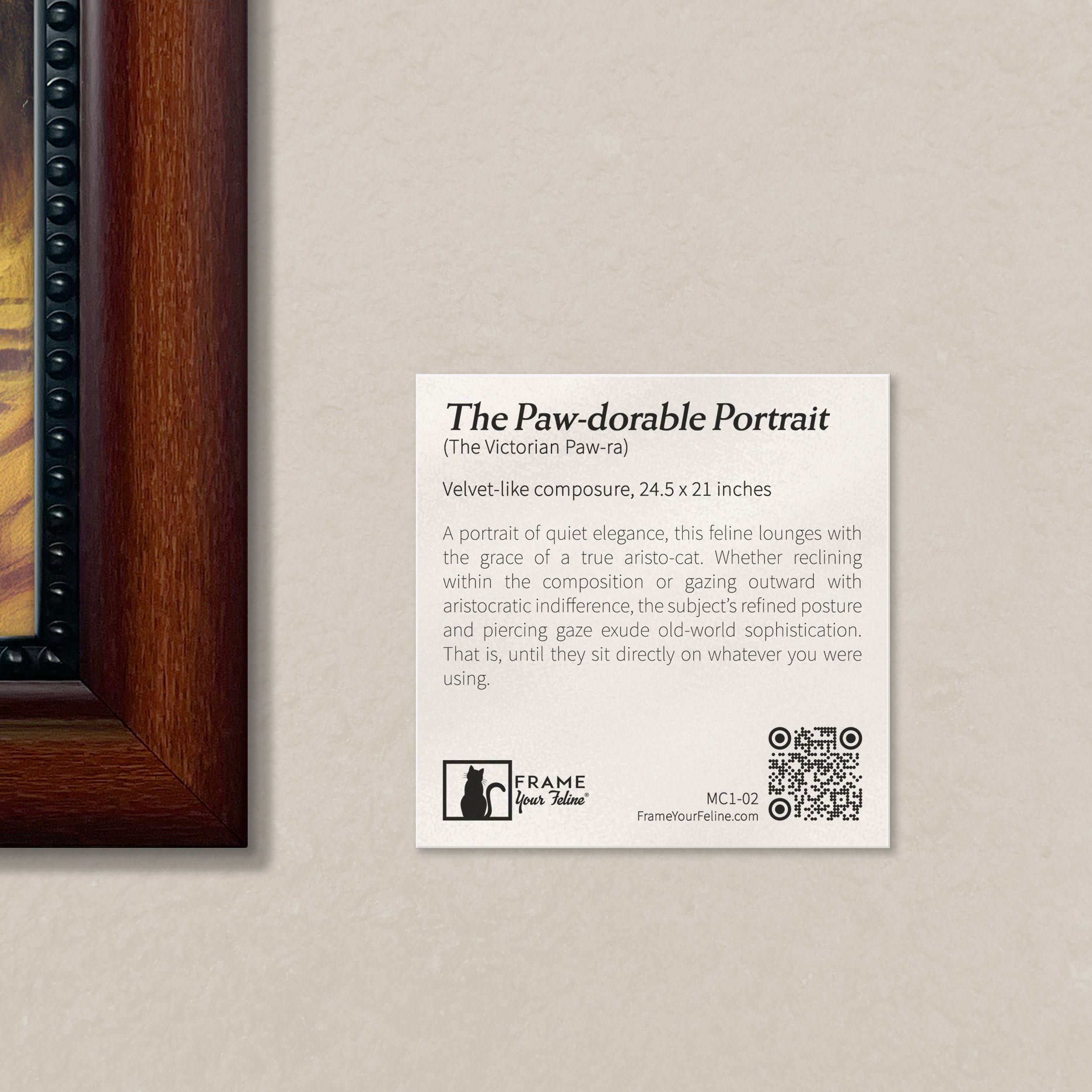 "The Paw-dorable Portrait" | MC1-02 of the Mewseum Collection Vol. 1