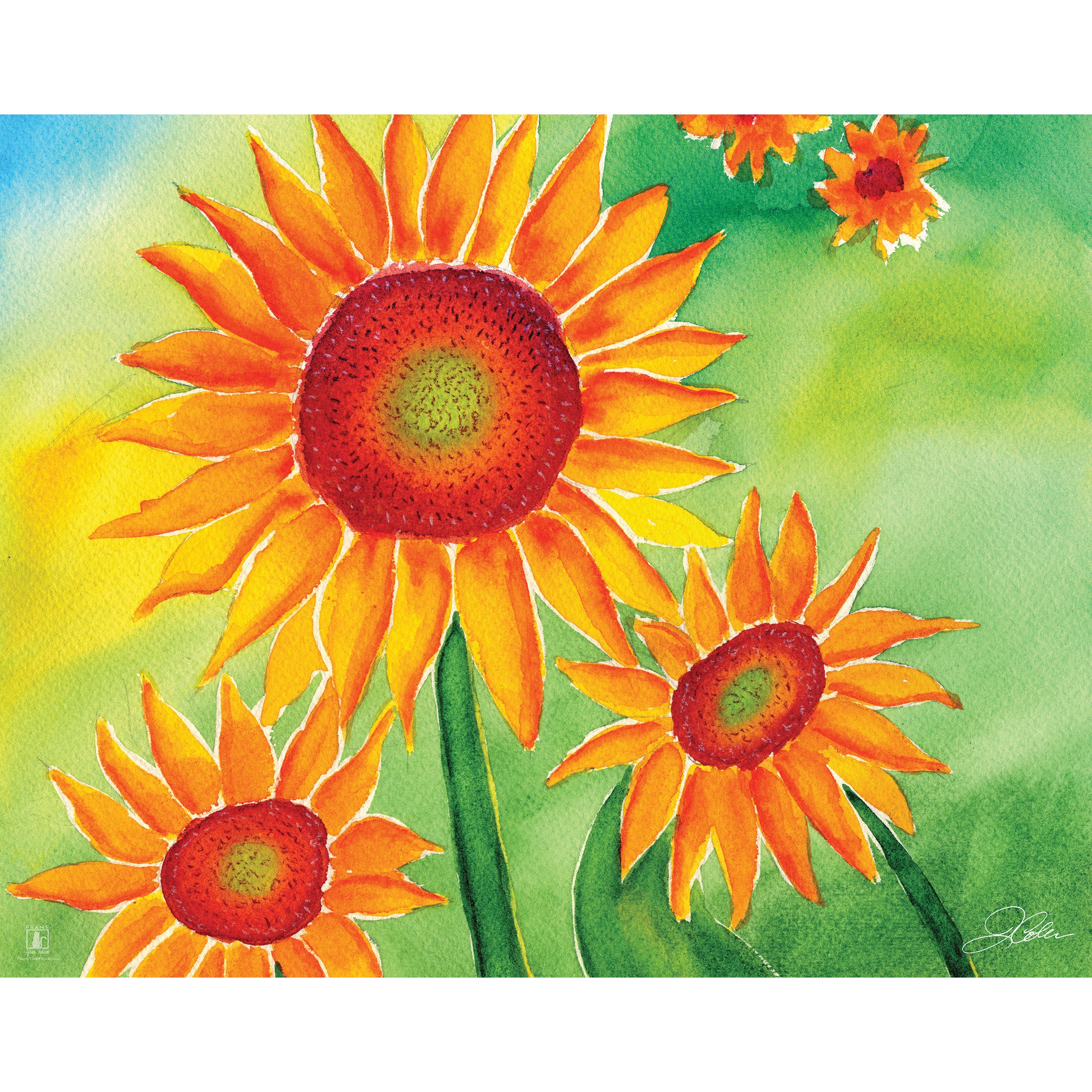 "Sunflowers" | By Jeanine Colini