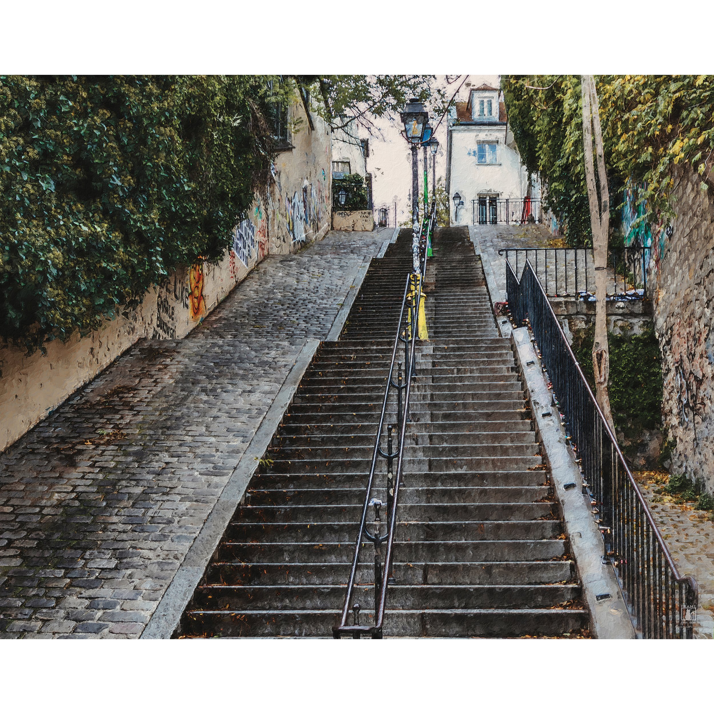 "Stairway to Montmartre" | By Mike Powell