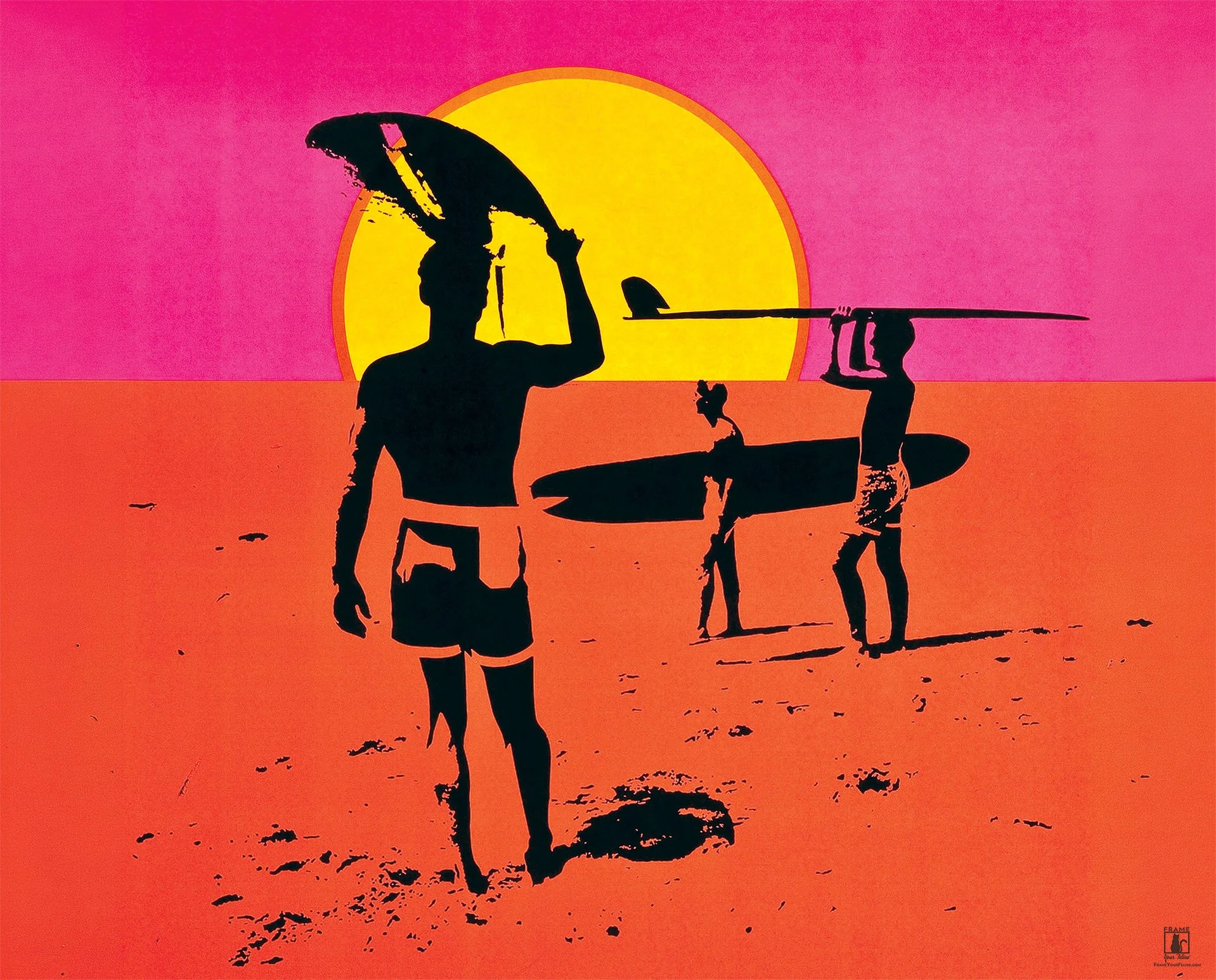 "Endless Summer" | Illustration by John Van Hamersveld