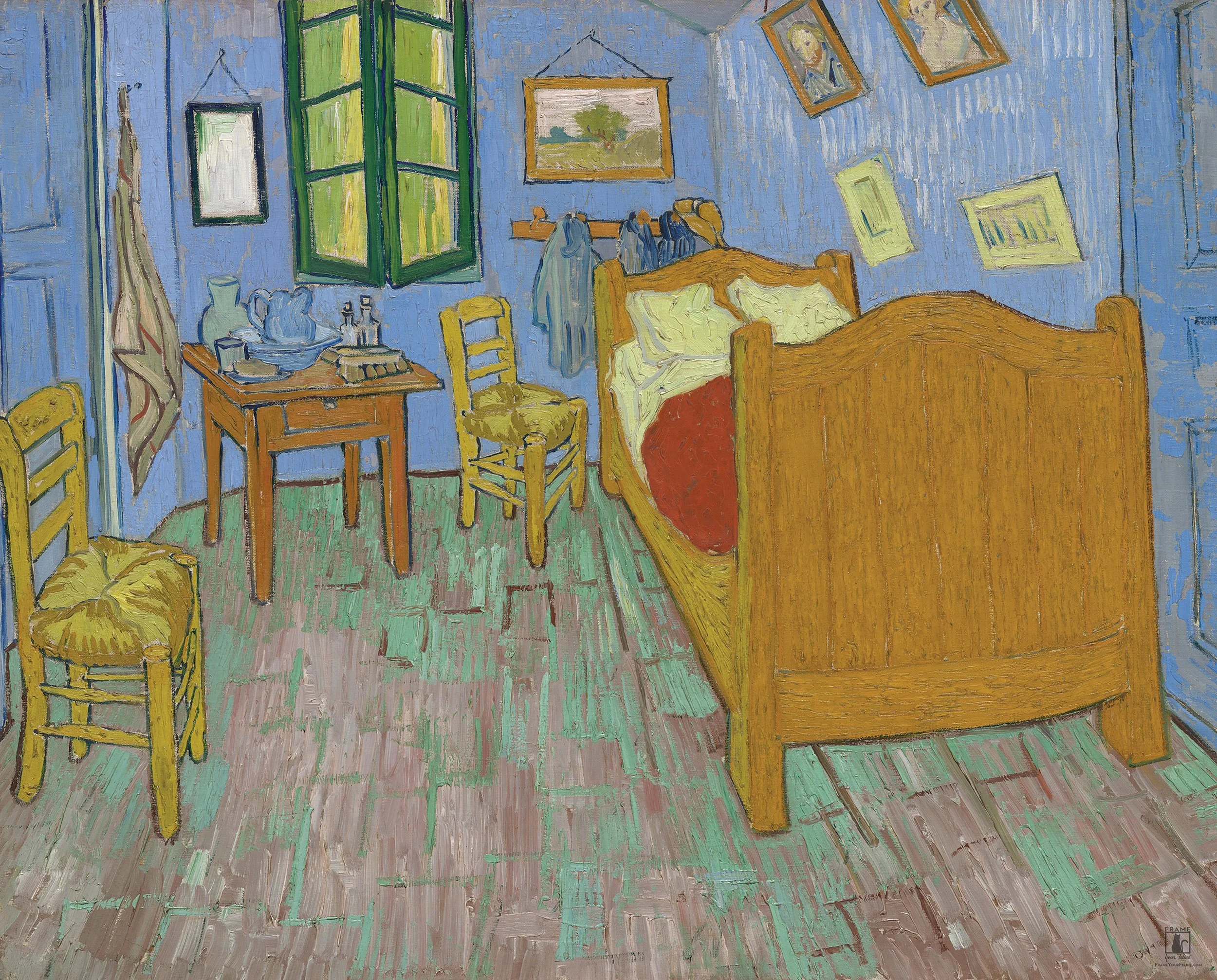 "The Bedroom" | By Vincent Van Gogh