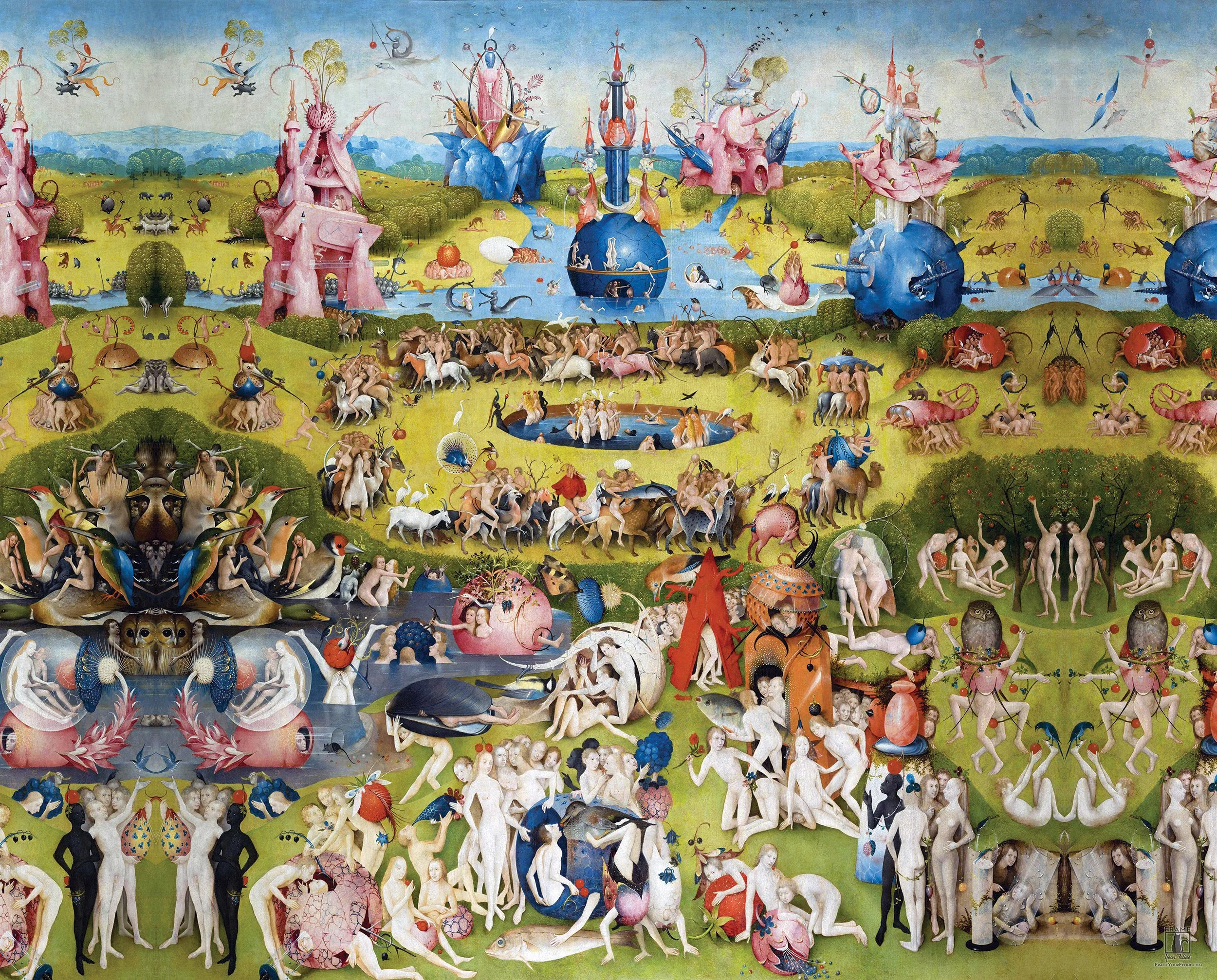 "The Garden of Earthly Delights" | By Hieronymus Bosch