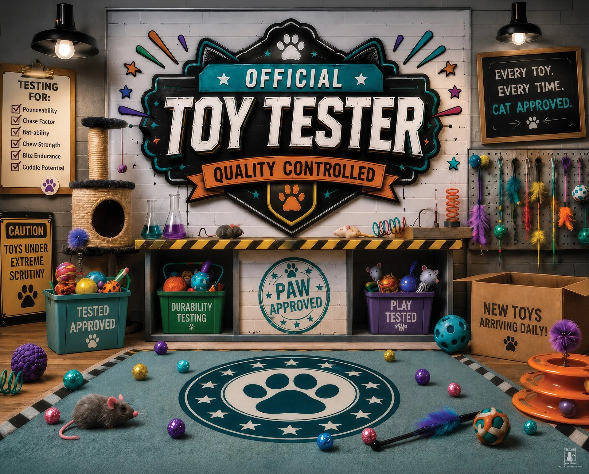 "Official Toy Tester"