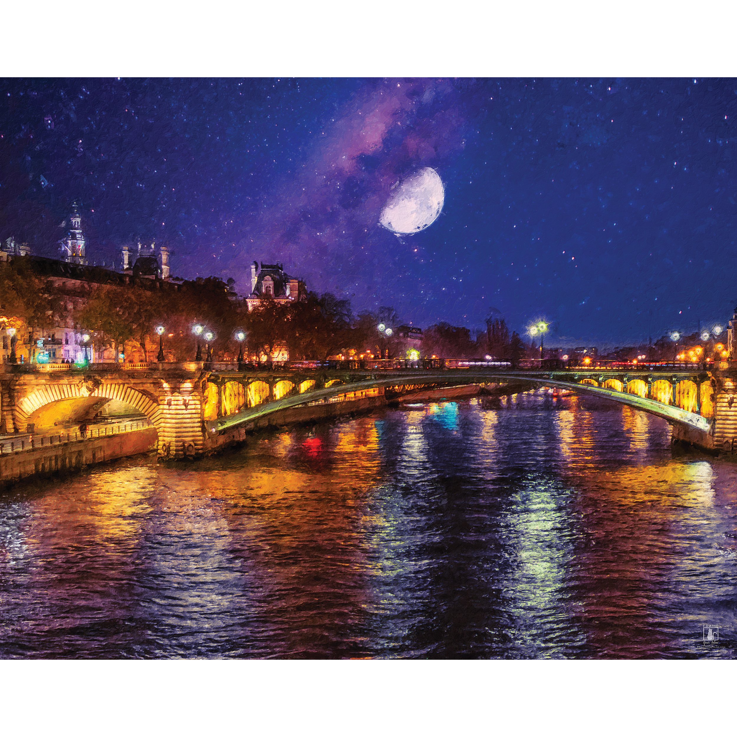 "Seine at Night" | By Mike Powell (Copy)