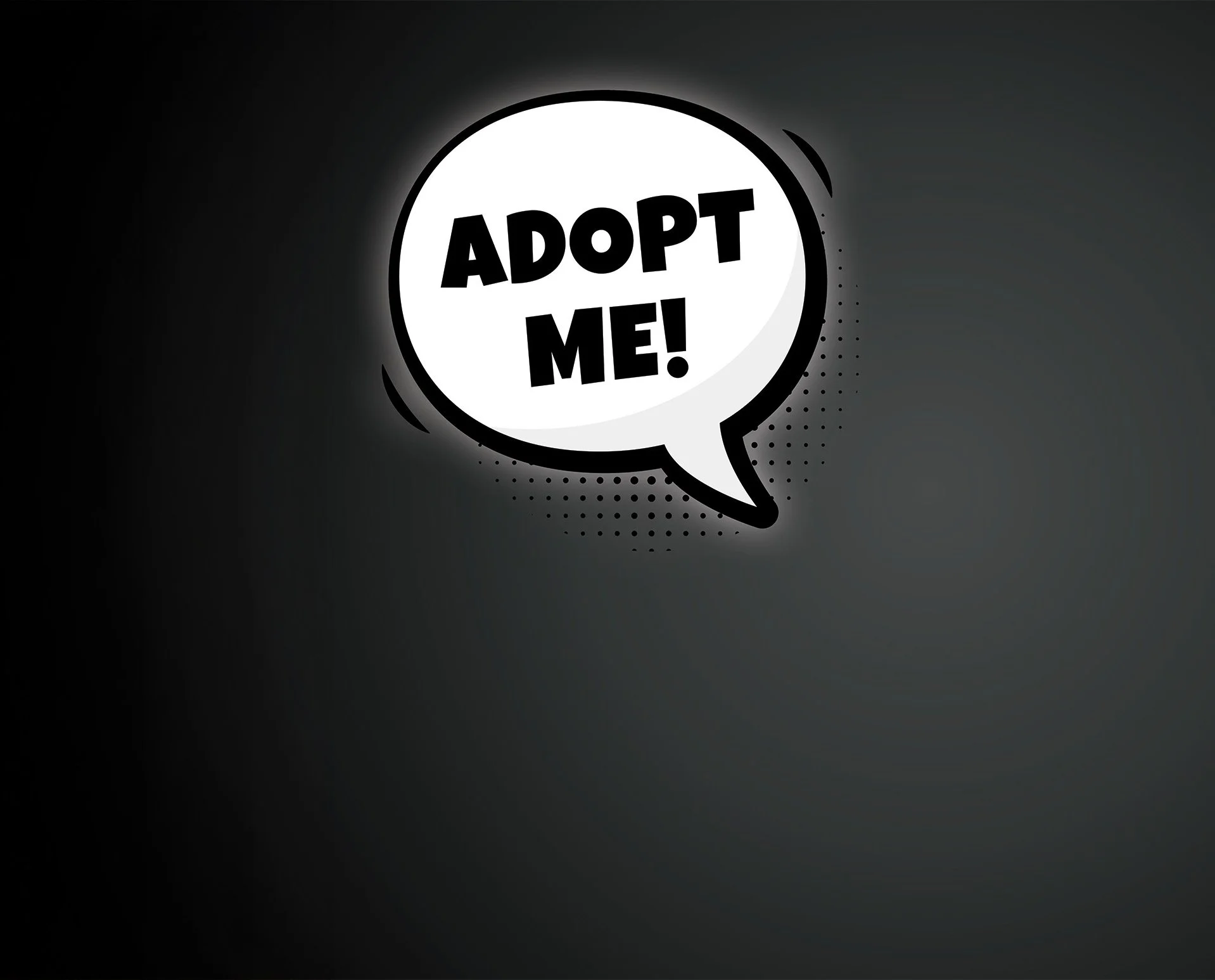 "Adopt Me! (Black Gradient)"