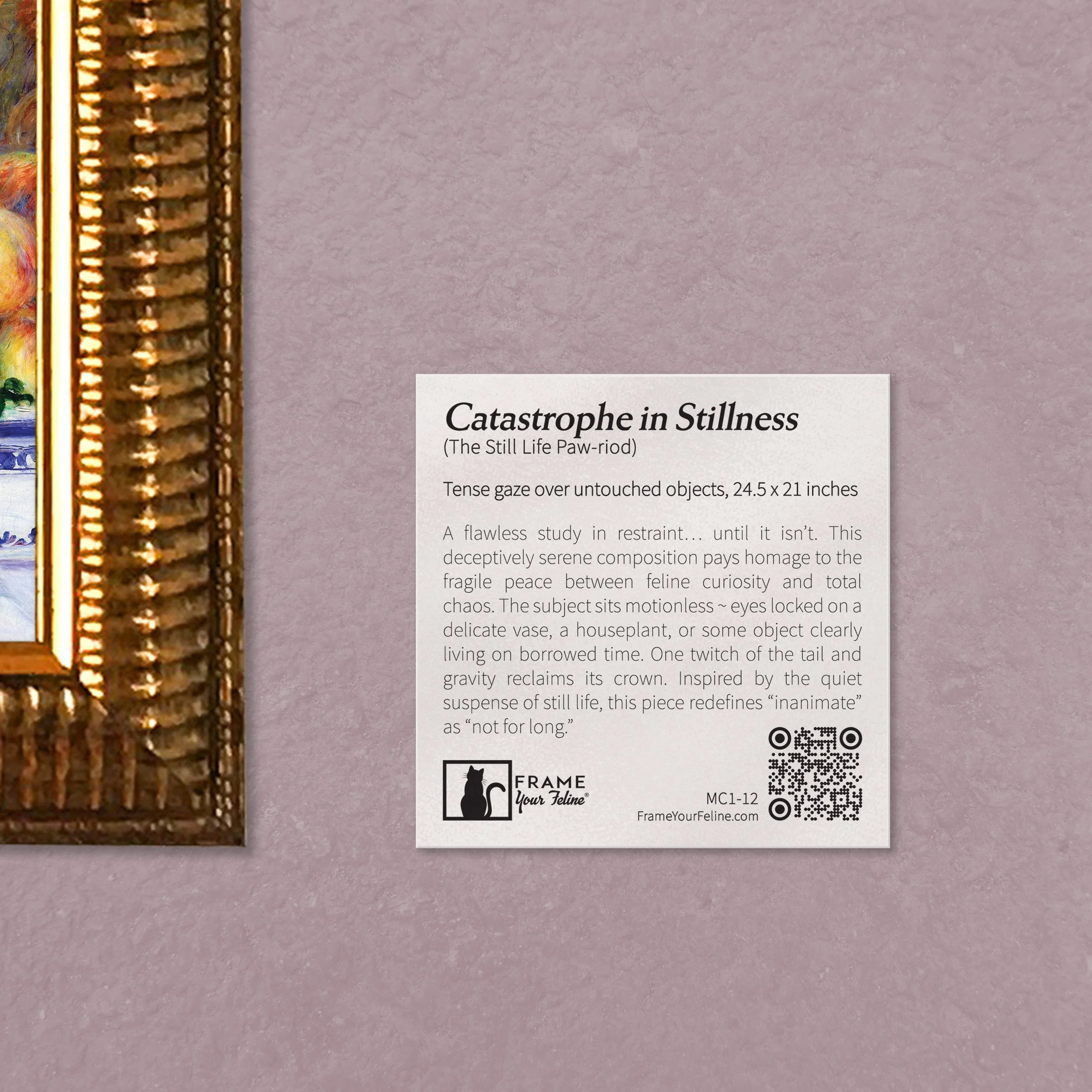 "Catastrophe in Stillness" | MC1-12 of the Mewseum Collection Vol. 1