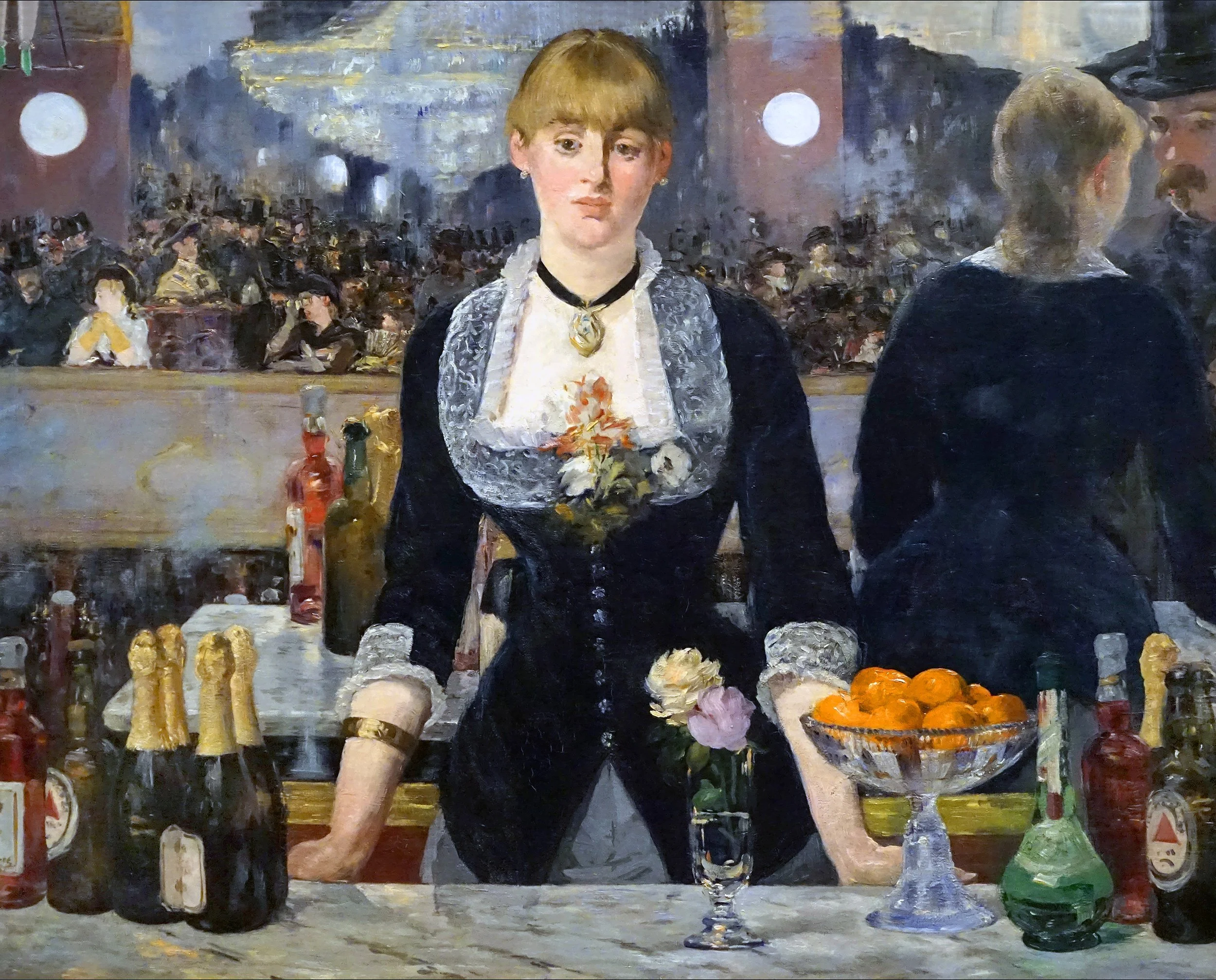 "A Bar at the Folies-Bergère" | By Édouard Manet