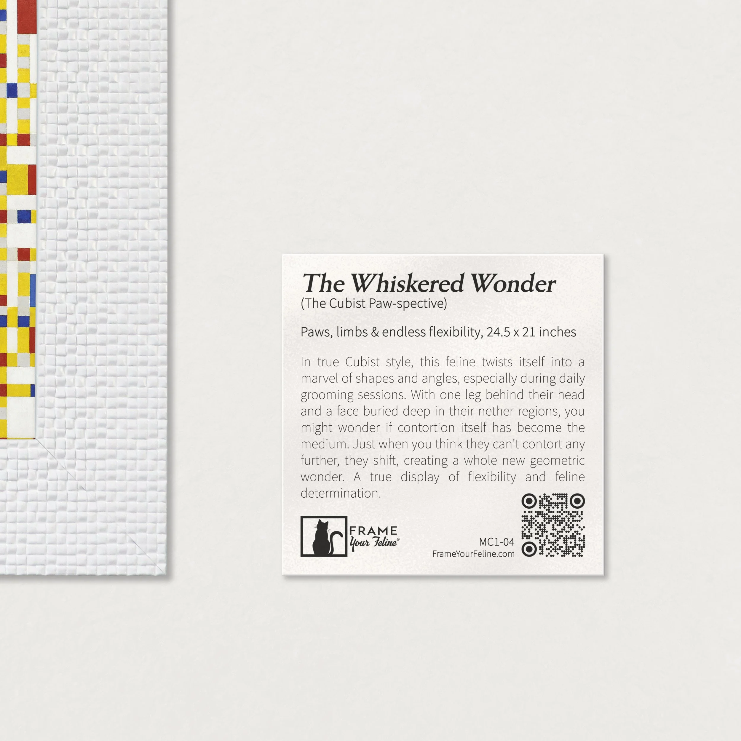 "The Whiskered Wonder" | MC1-04 of the Mewseum Collection Vol. 1