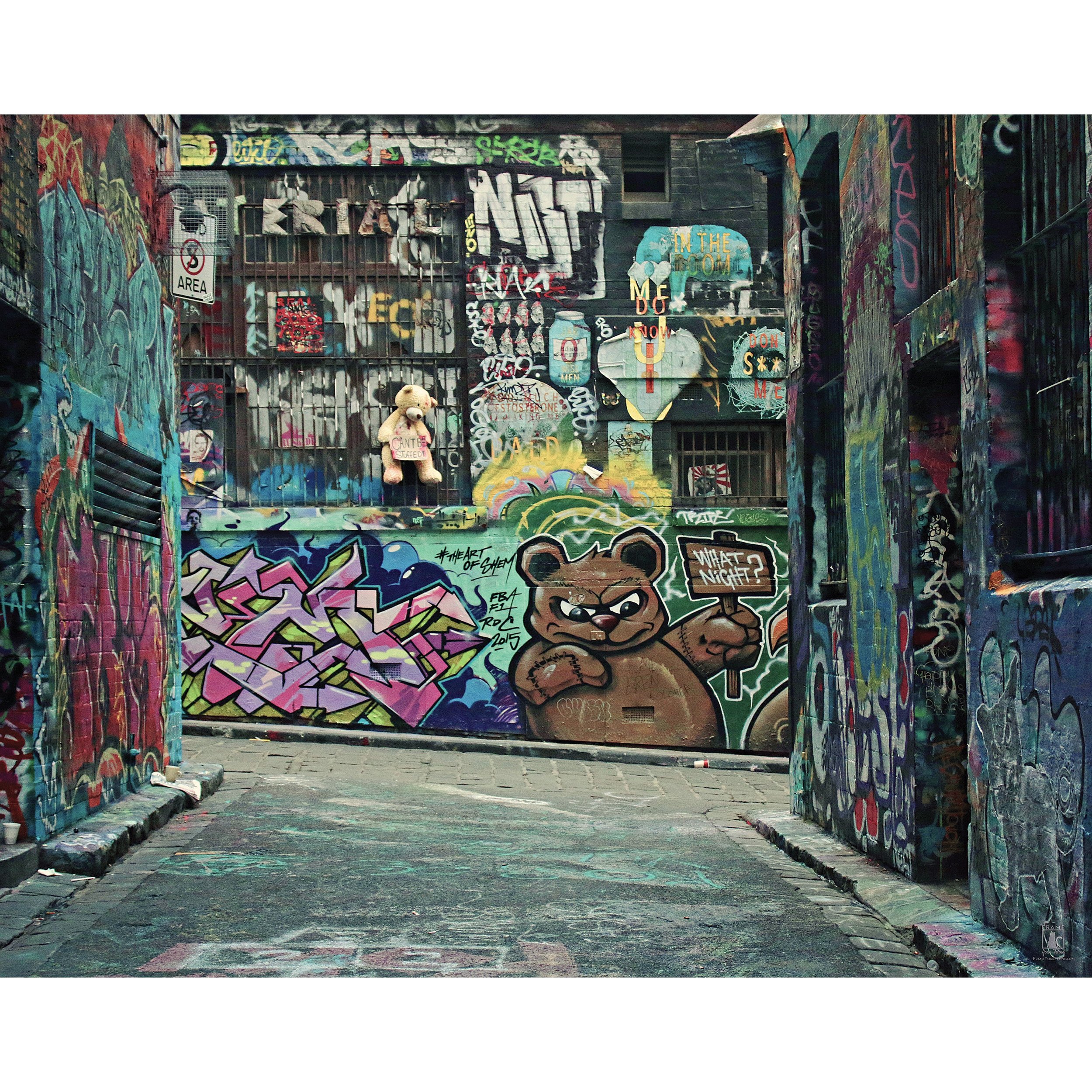 "Graffiti Bear" | By Vanessa Lang