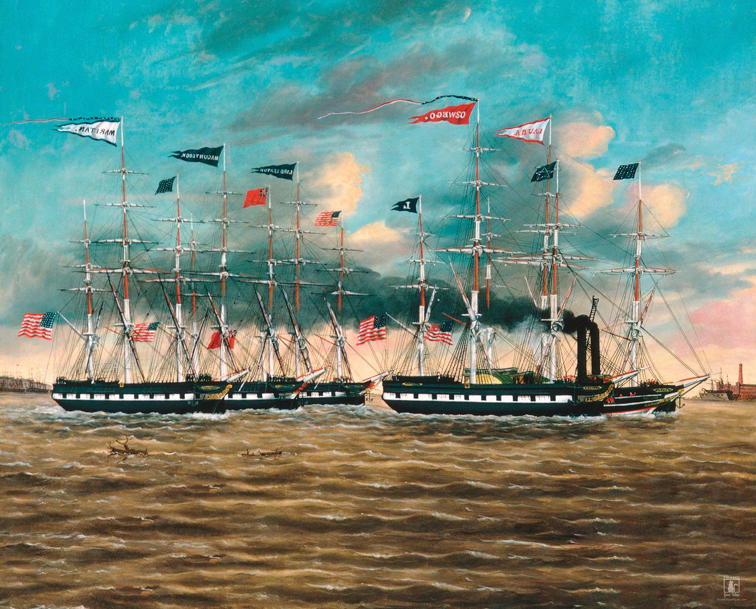 "The Tow Boat Conqueror" | By James Guy Evans