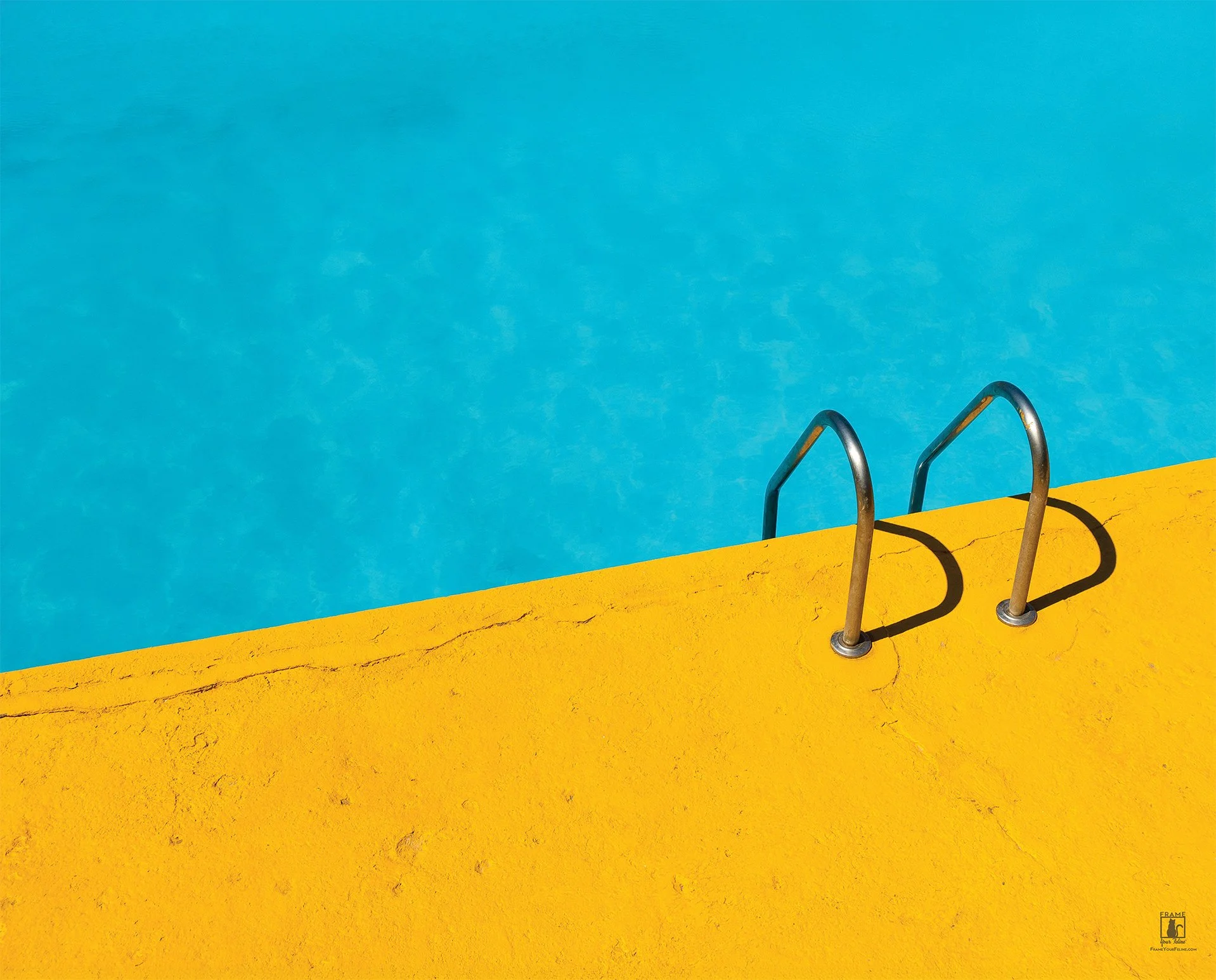 "Poolside" | Photography by Etienne Girardet