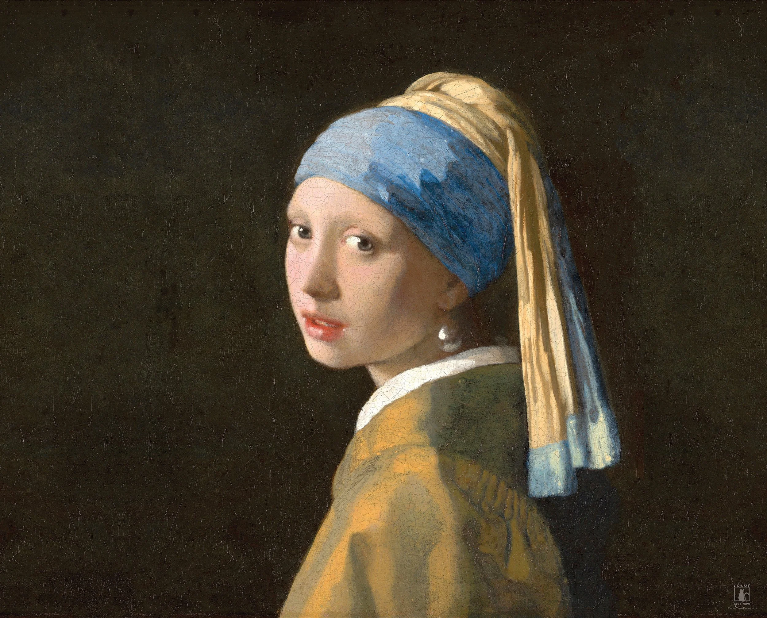 "Girl with a Pearl Earring" | By Johannes Vermeer