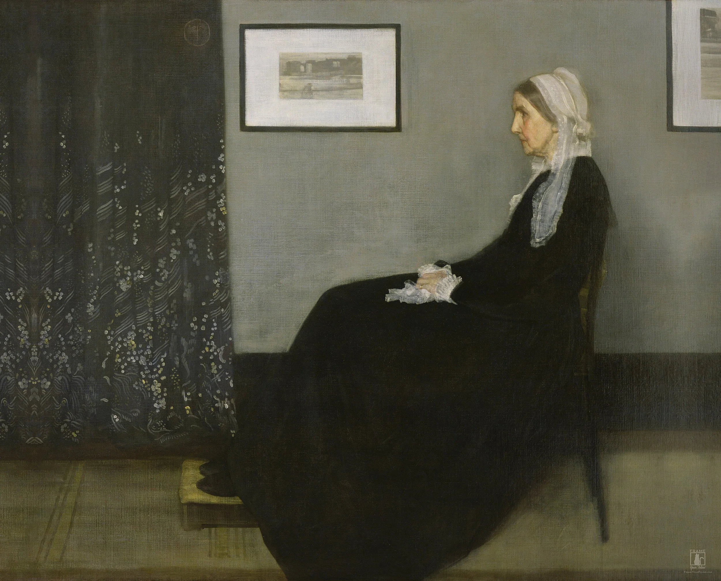 "Whistler’s Mother" | By James McNeill Whistler