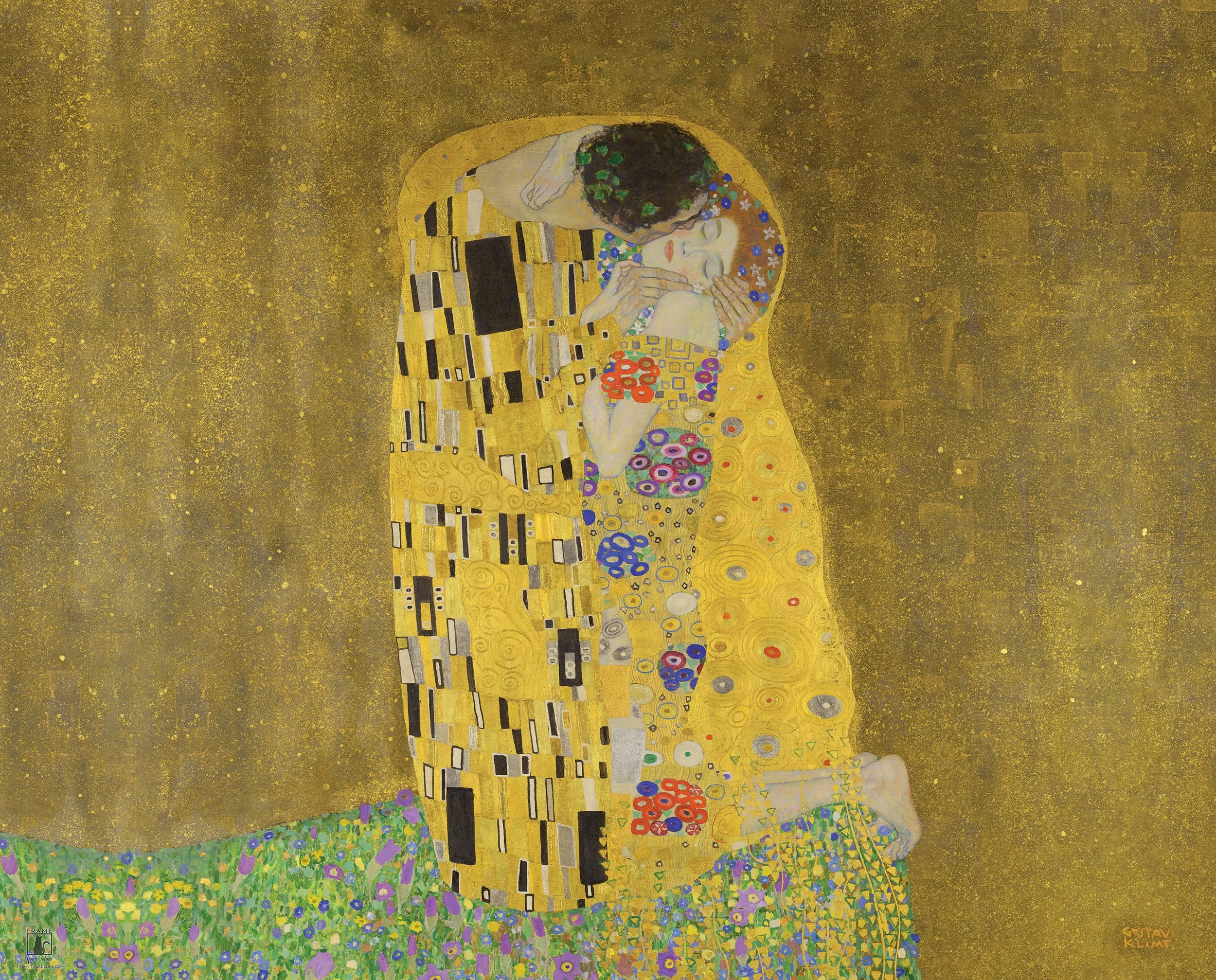 "The Kiss" | By Gustav Klimt