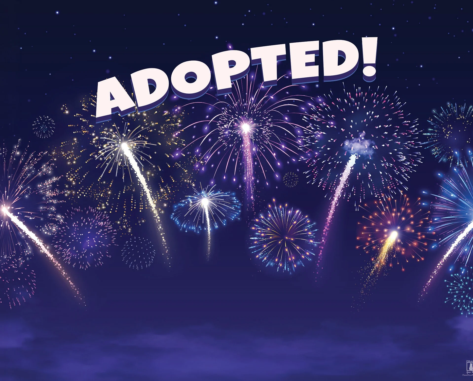 "Adopted! (Fireworks)"