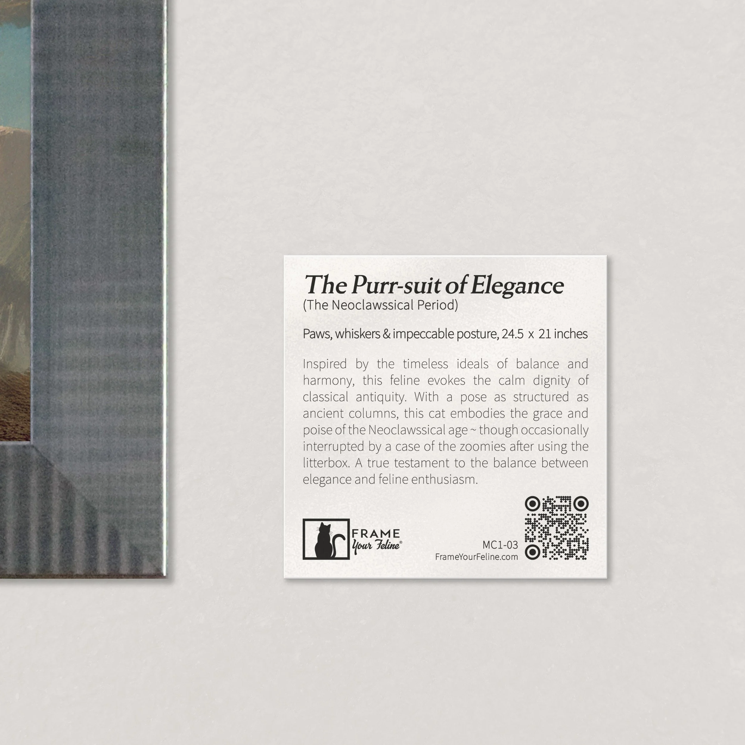 "The Purr-suit of Elegance" | MC1-03 of the Mewseum Collection Vol. 1