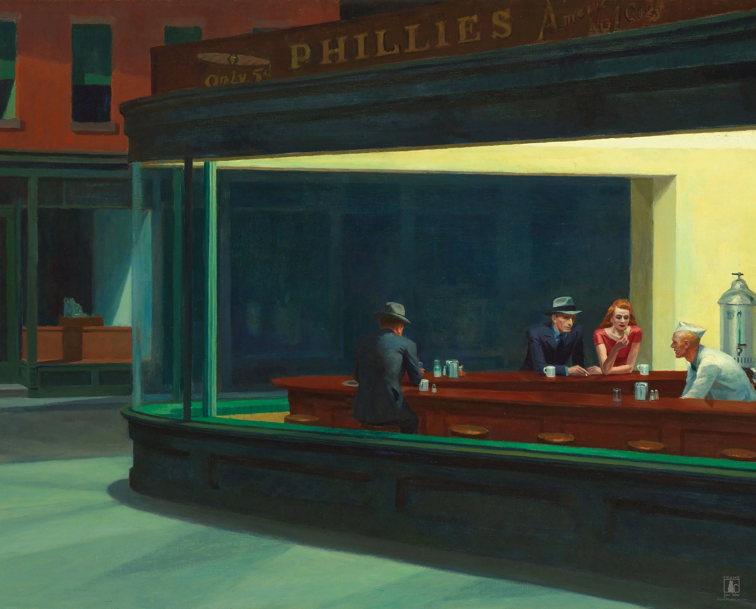 "Nighthawks" | By Edward Hopper