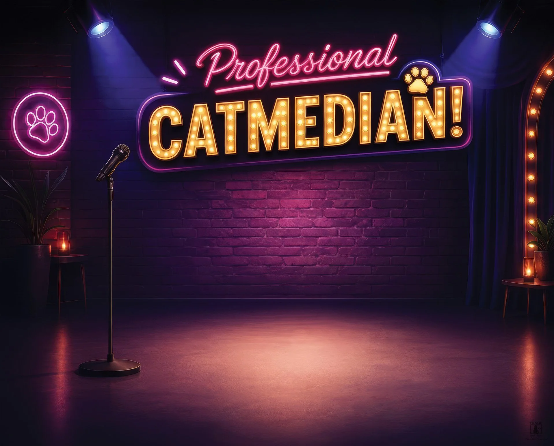 "Professional Catmedian"