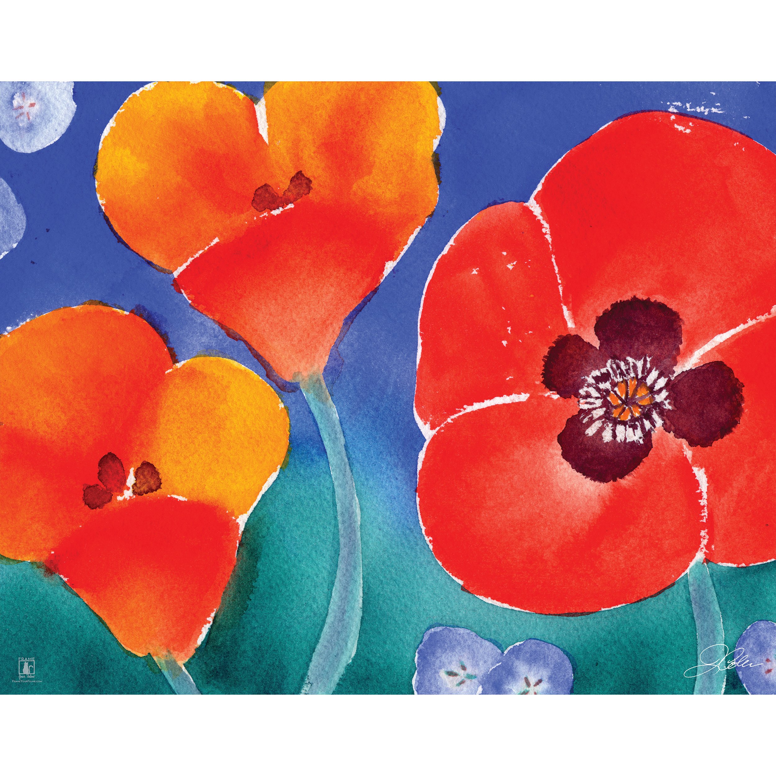 "Poppies" | By Jeanine Colini
