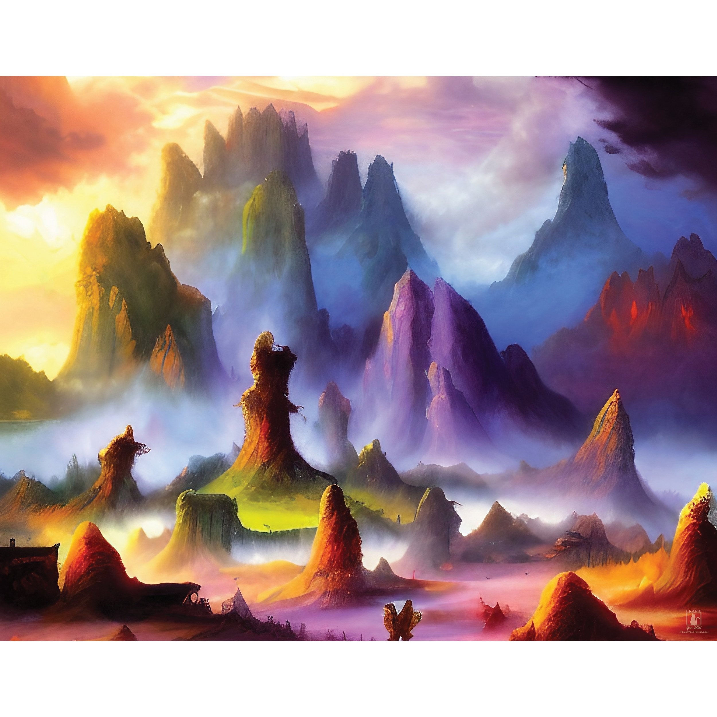 "Vivid Peaks" | By Brian Vermeire