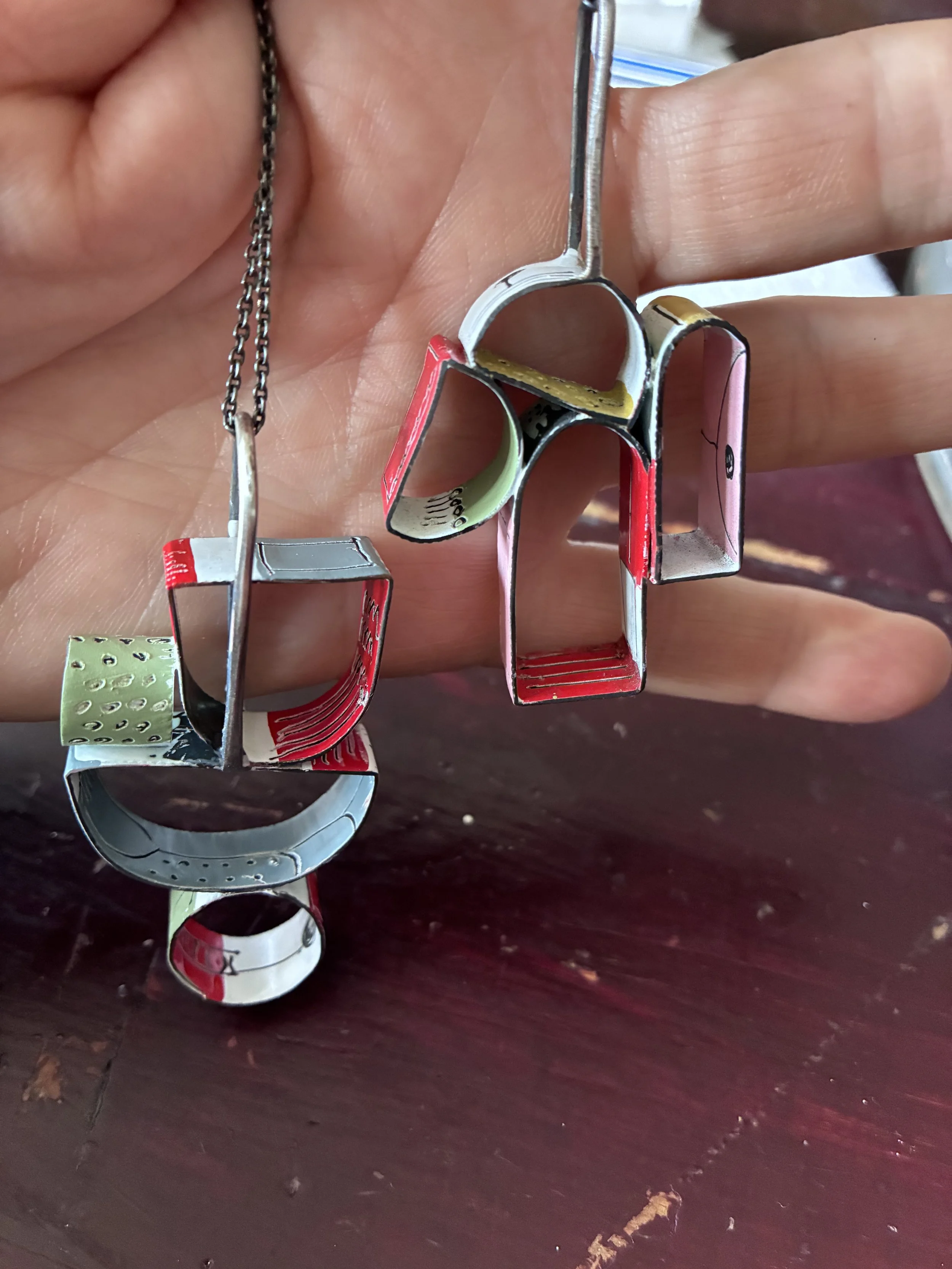 window necklaces