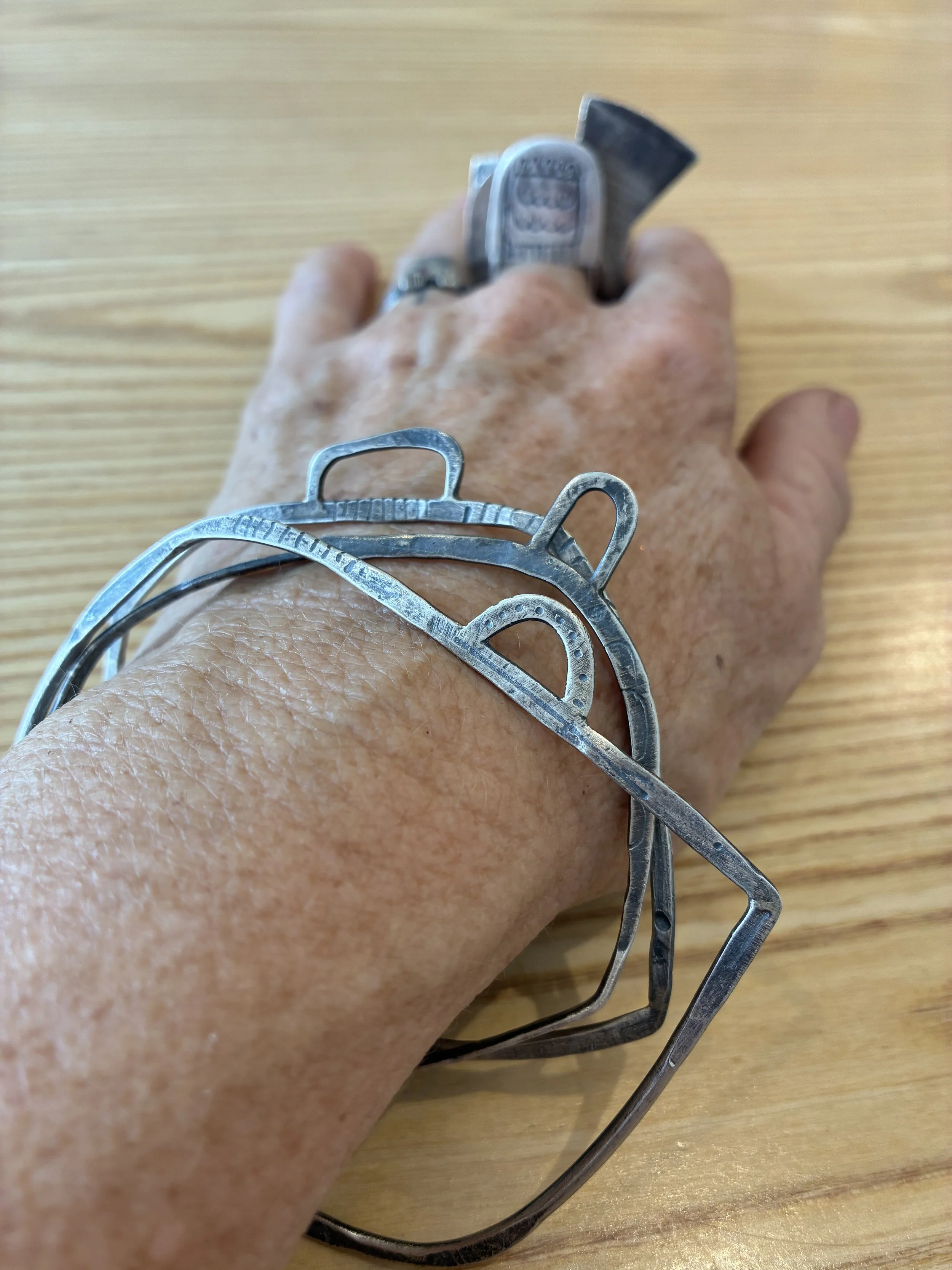 bracelets and rings