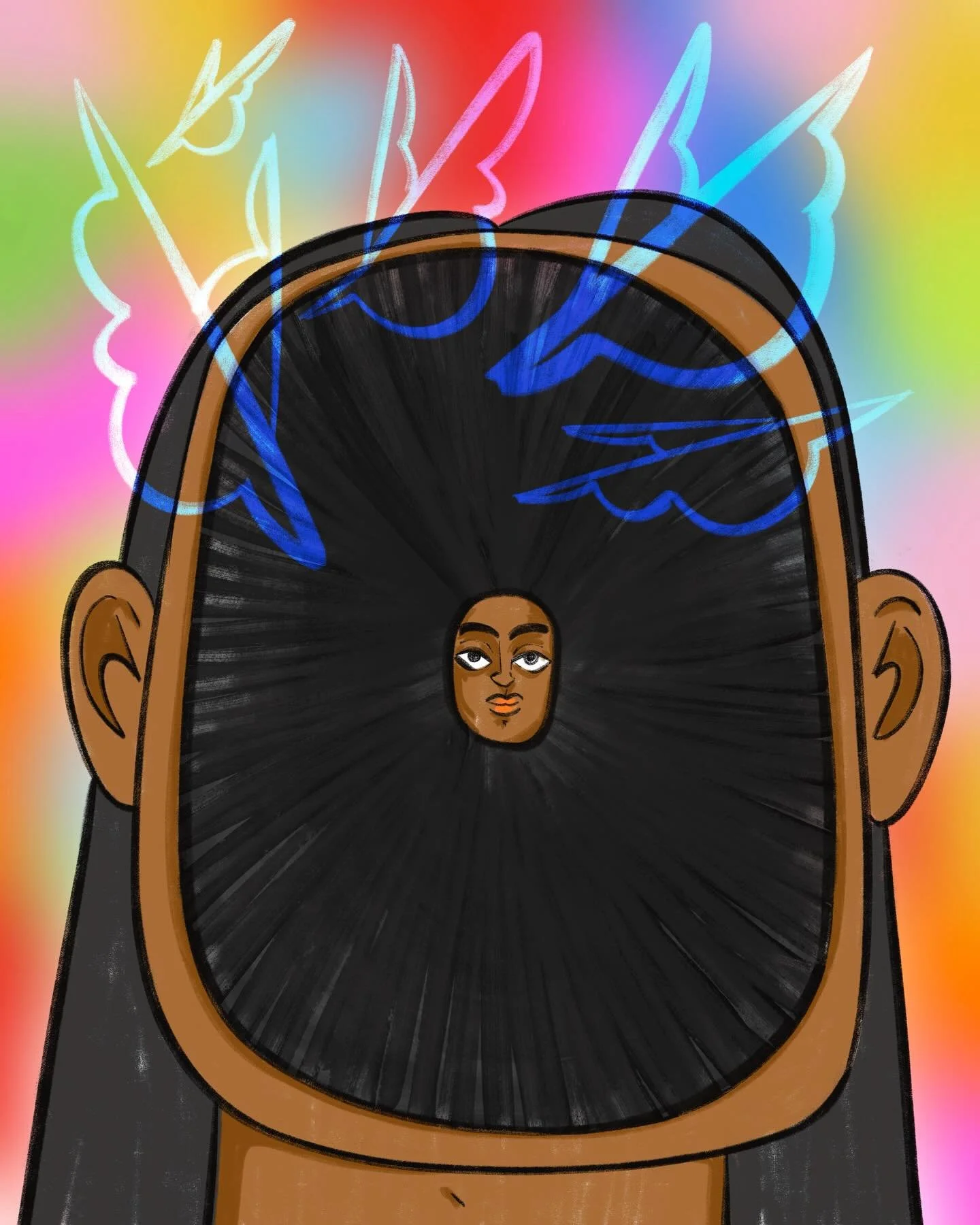 she is full of crazy ideas 🦜