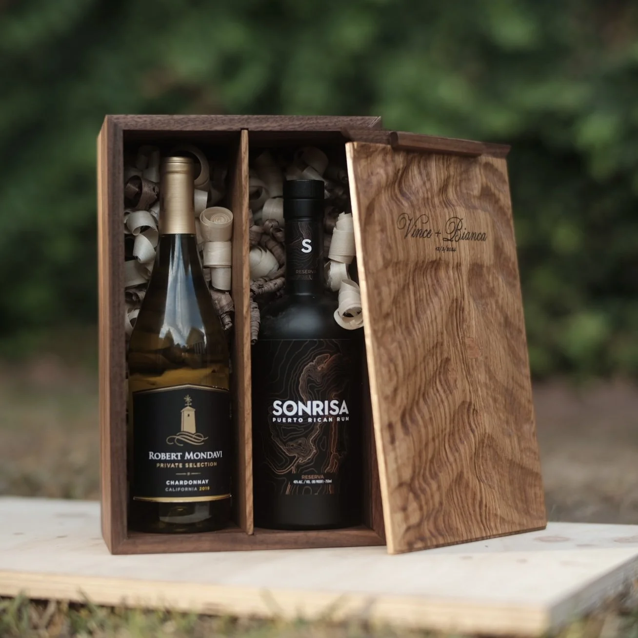 Hardwood Winebox
