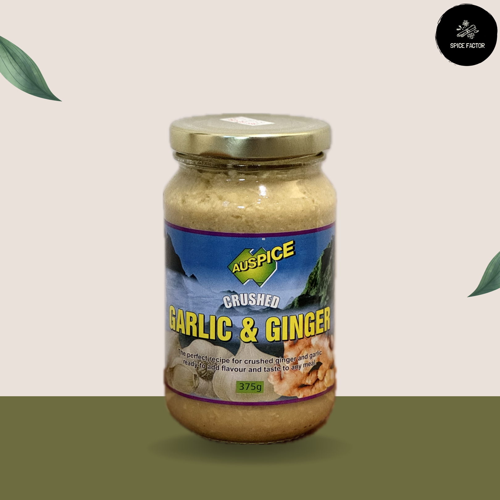Auspice Garlic & Ginger paste 375g