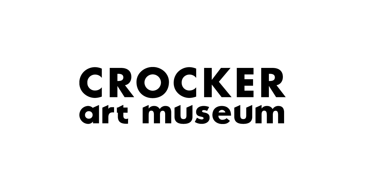 Logo for Crocker Art Museum in black text on a white background.