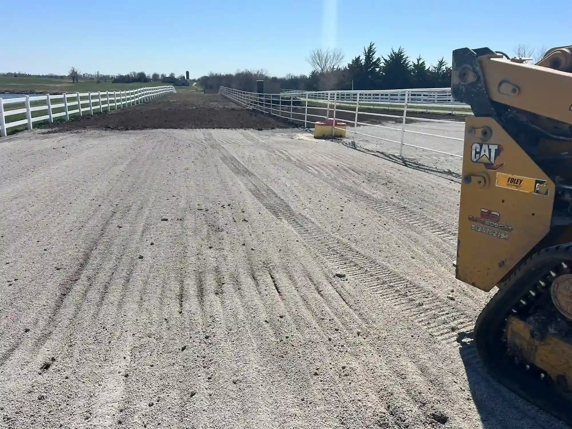 horse paddock dry lot