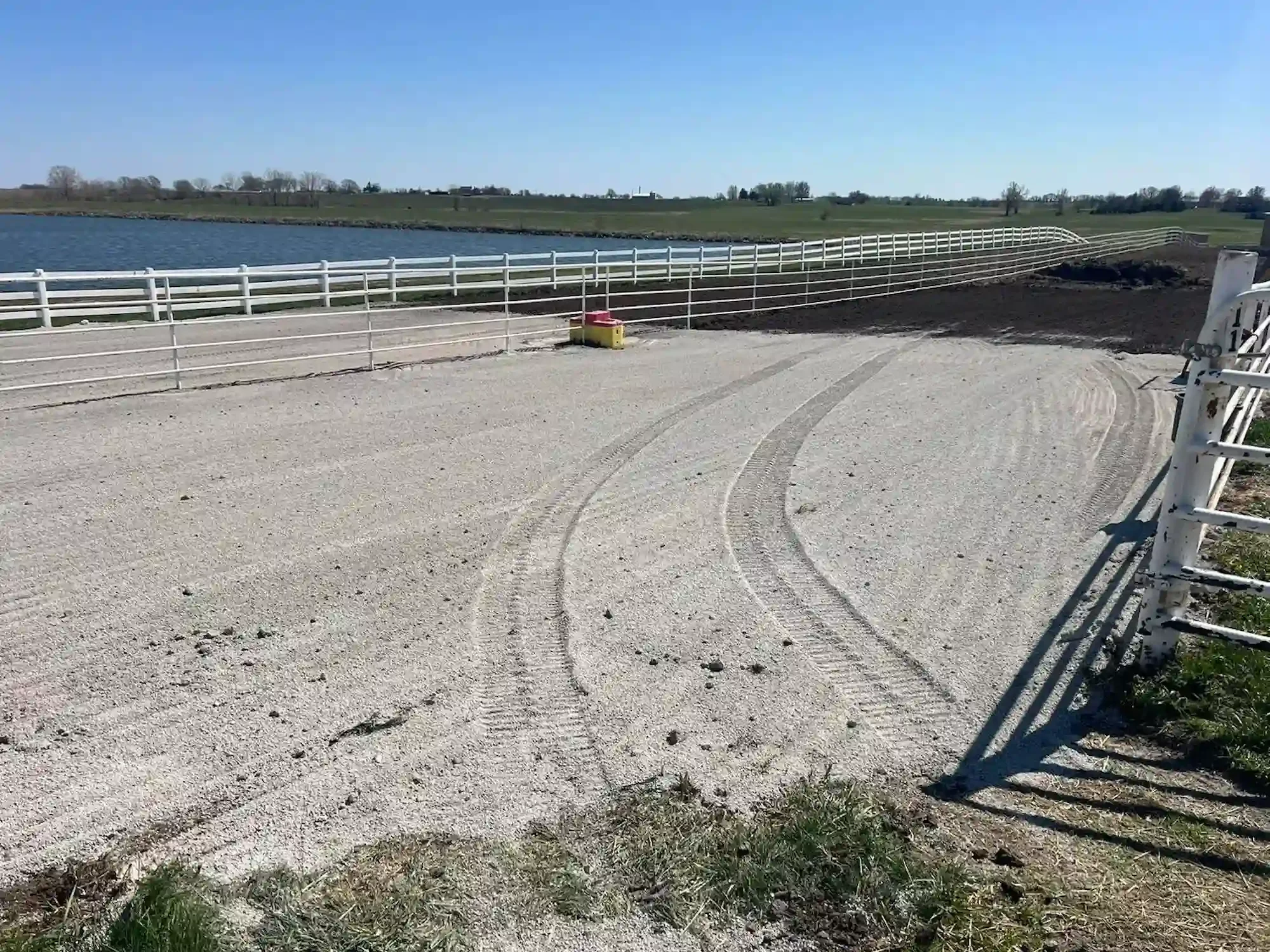 horse paddock dry lot