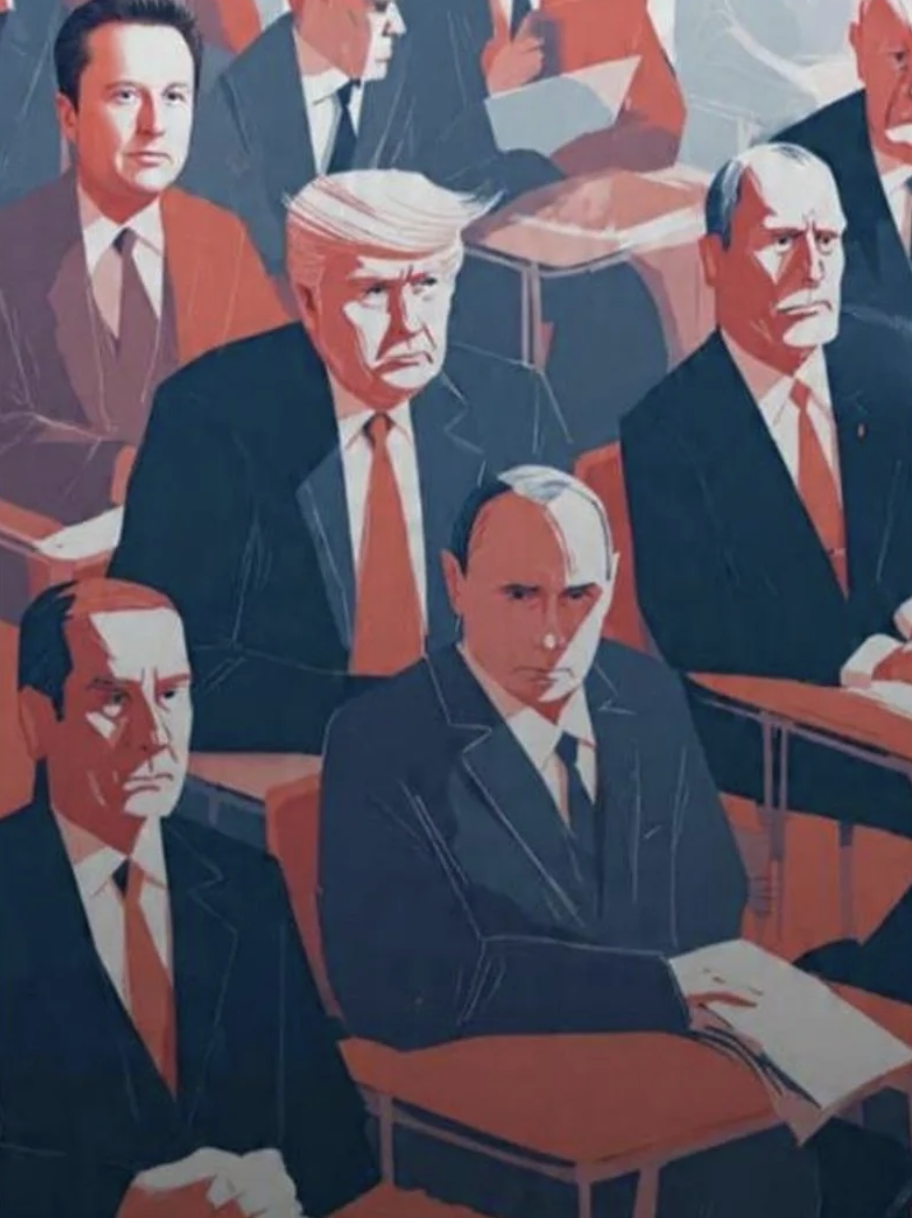 Absurde alte Männer