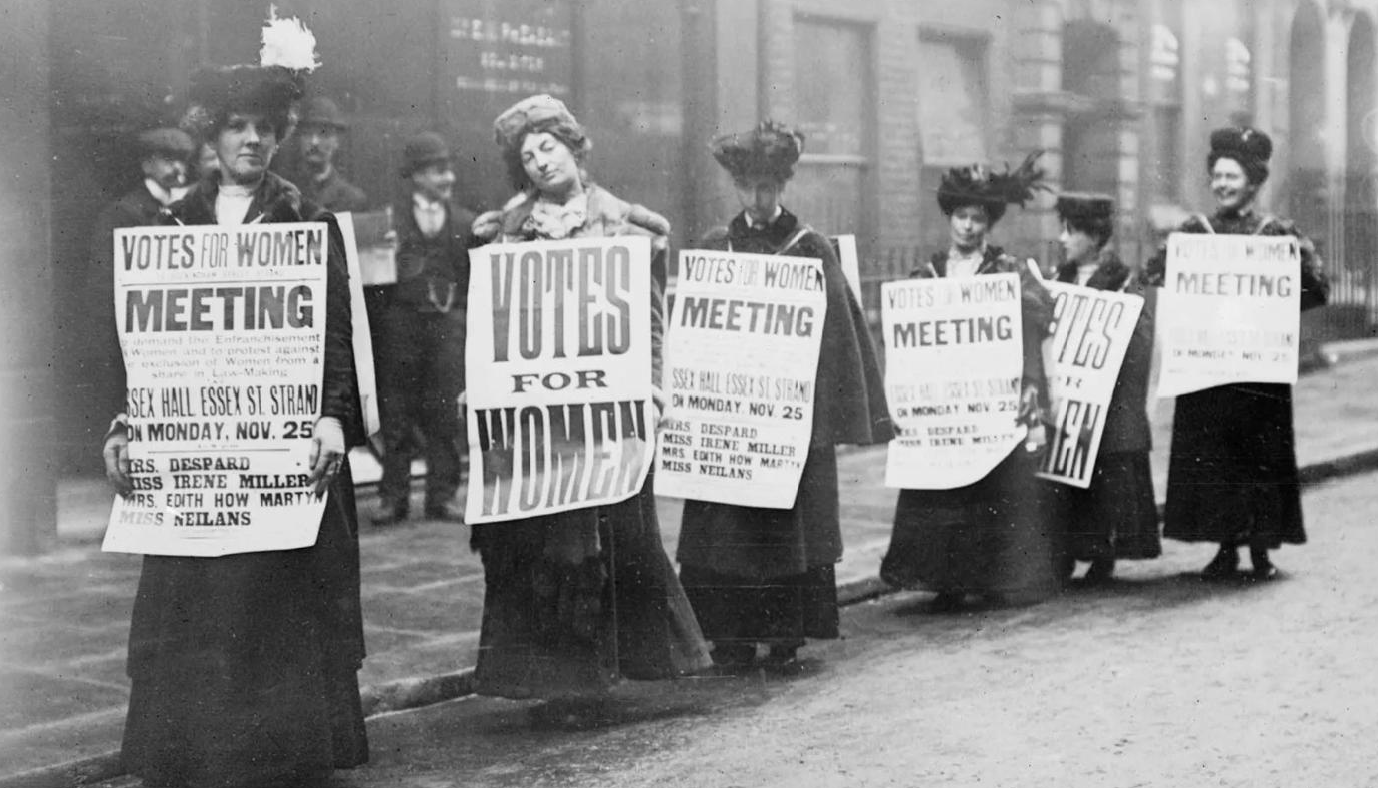Was die Suffragetten begonnen haben, und wir beenden müssen