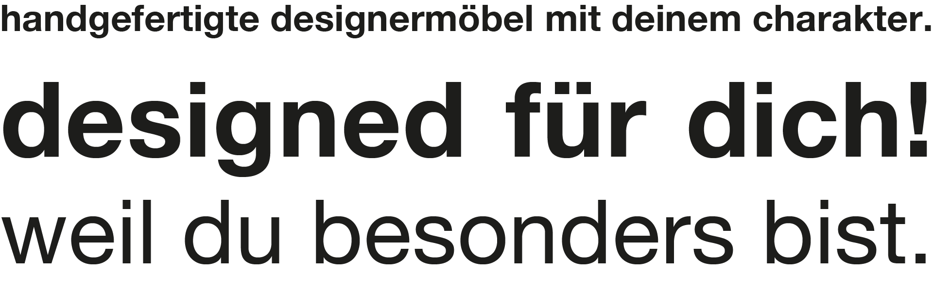 Handgefertigter Designerhoelzer mit Charakter, speziell für dich entworfen.