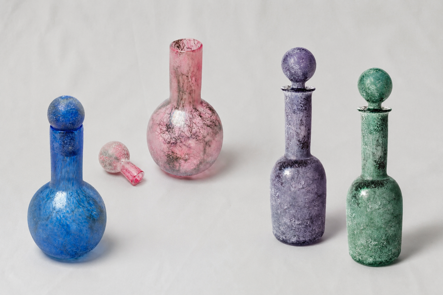 TASTING THREADS - Murano Carafes