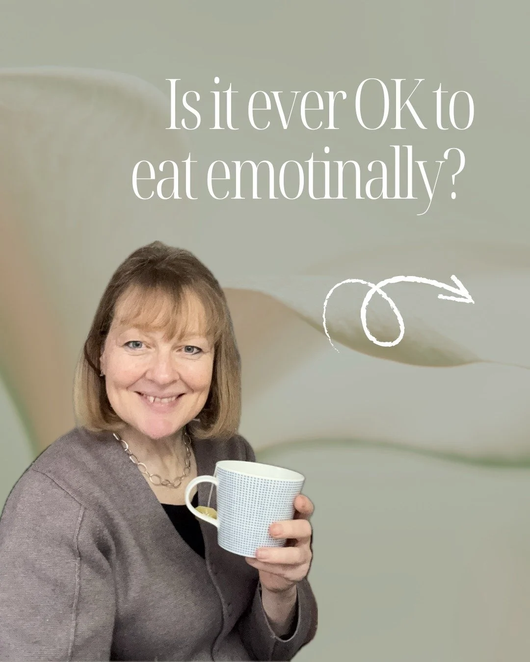 Is it ever OK to eat emotionally?
The short answer is yes!

We eat for far more reasons than fuel.
&bull; We eat to celebrate.
&bull; We eat to connect and socialise.
&bull; We eat for just for fun.
&bull; And we eat when we are sad
Food is naturally
