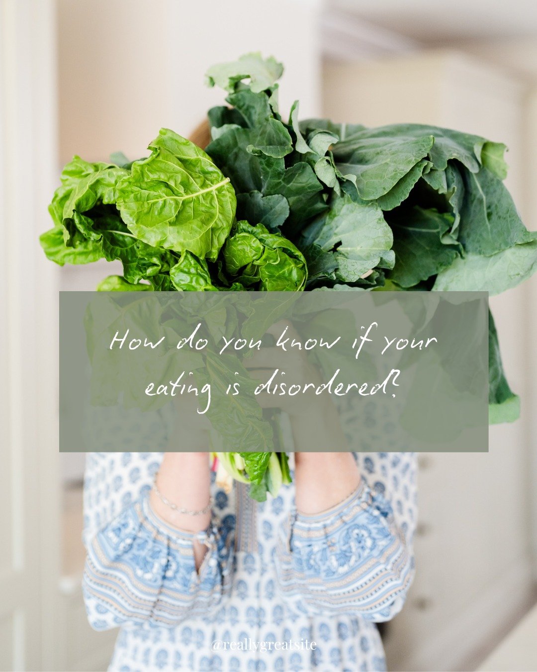 &ldquo;How do I know if my eating is disordered?&rdquo;

An eating disorder is usually diagnosed as it matches certain clinical features https://lnkd.in/eHMZF5yE. 

But what if someone does not match that criteria? 
Eating challenges come in all shap