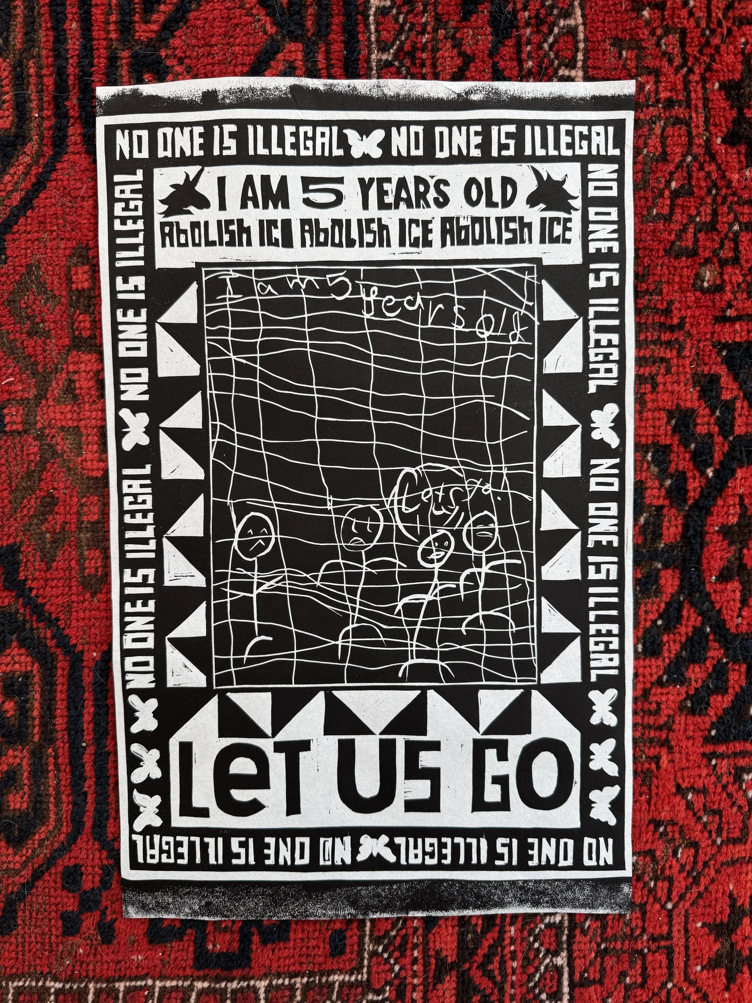 No One Is Illegal Print