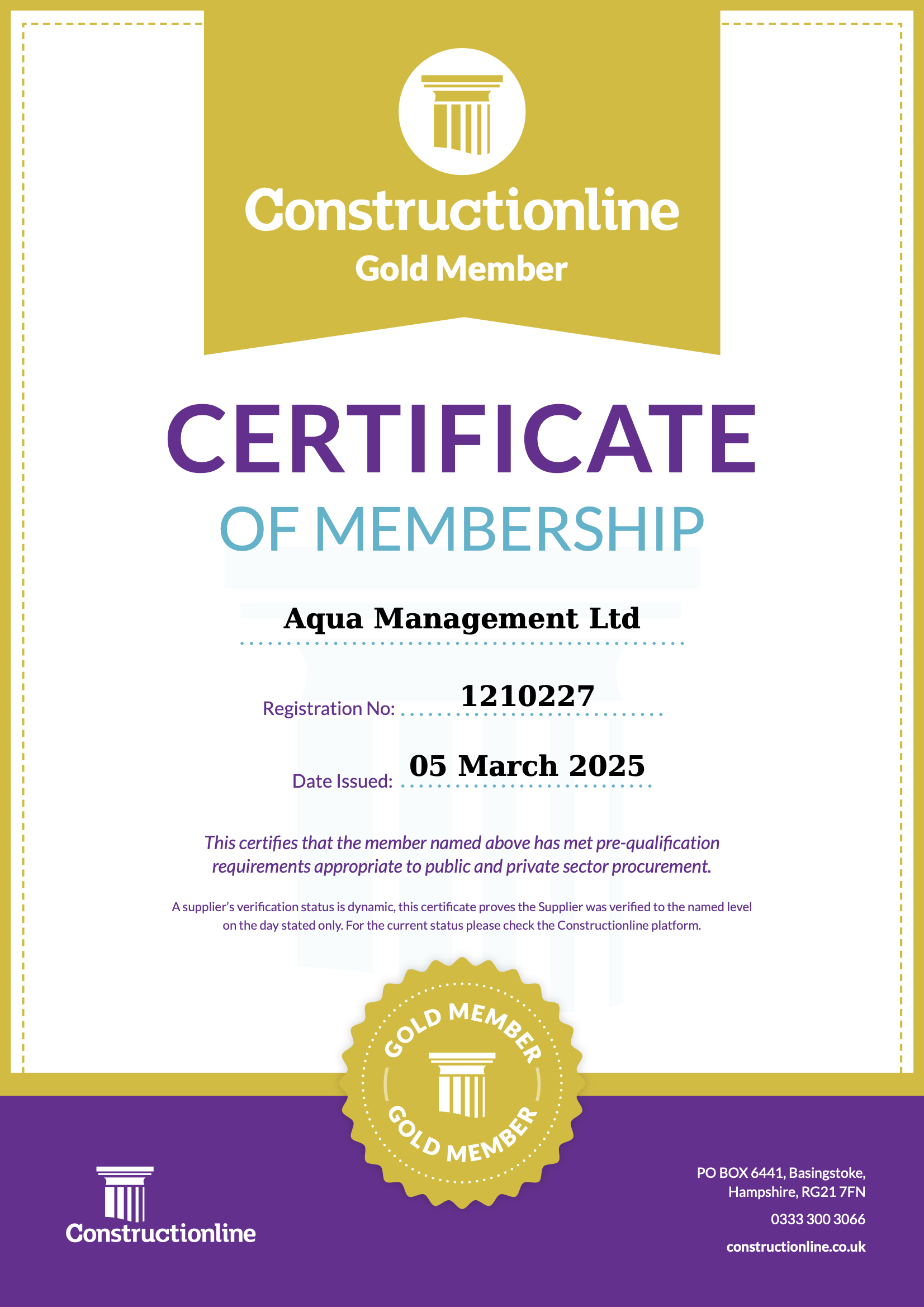 Constructionline Gold 2025.png