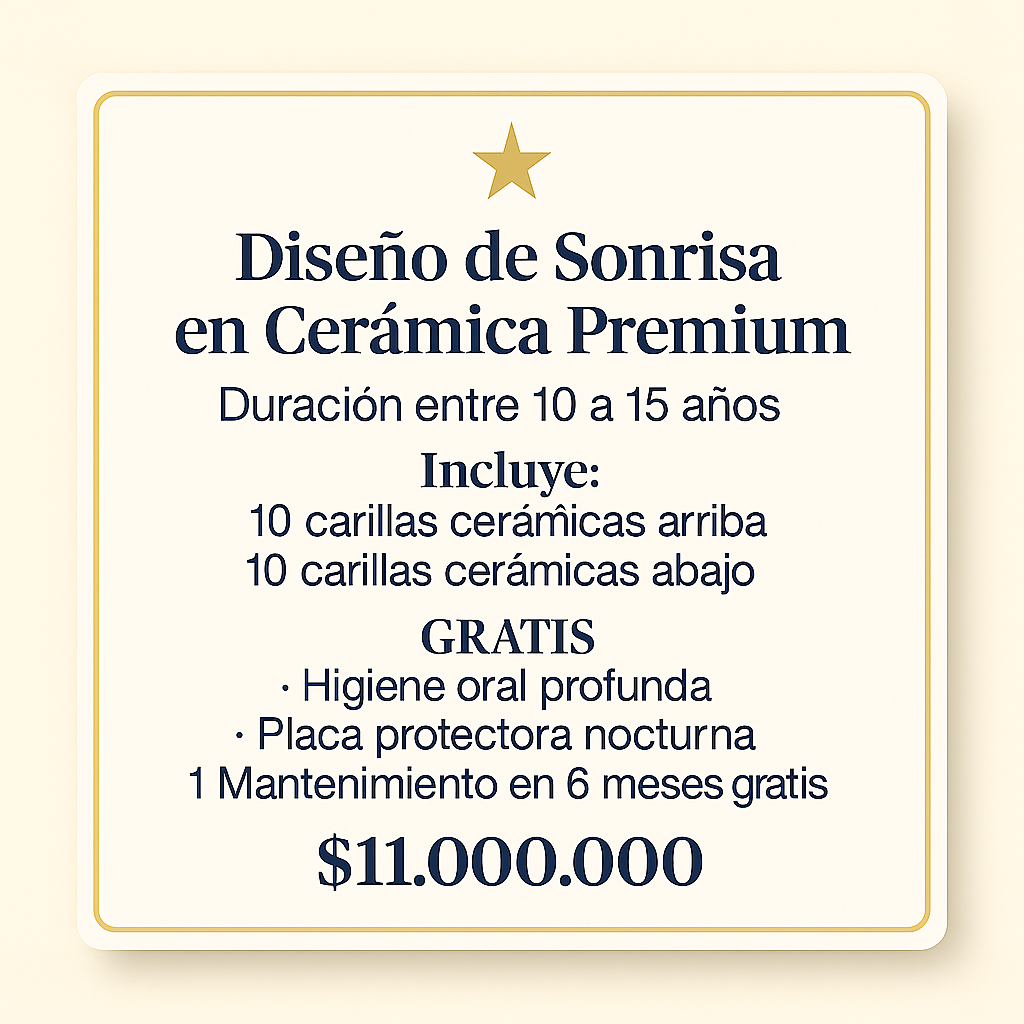 MEJOR DISEÑO DE SONRISA EN BOGOTÁ