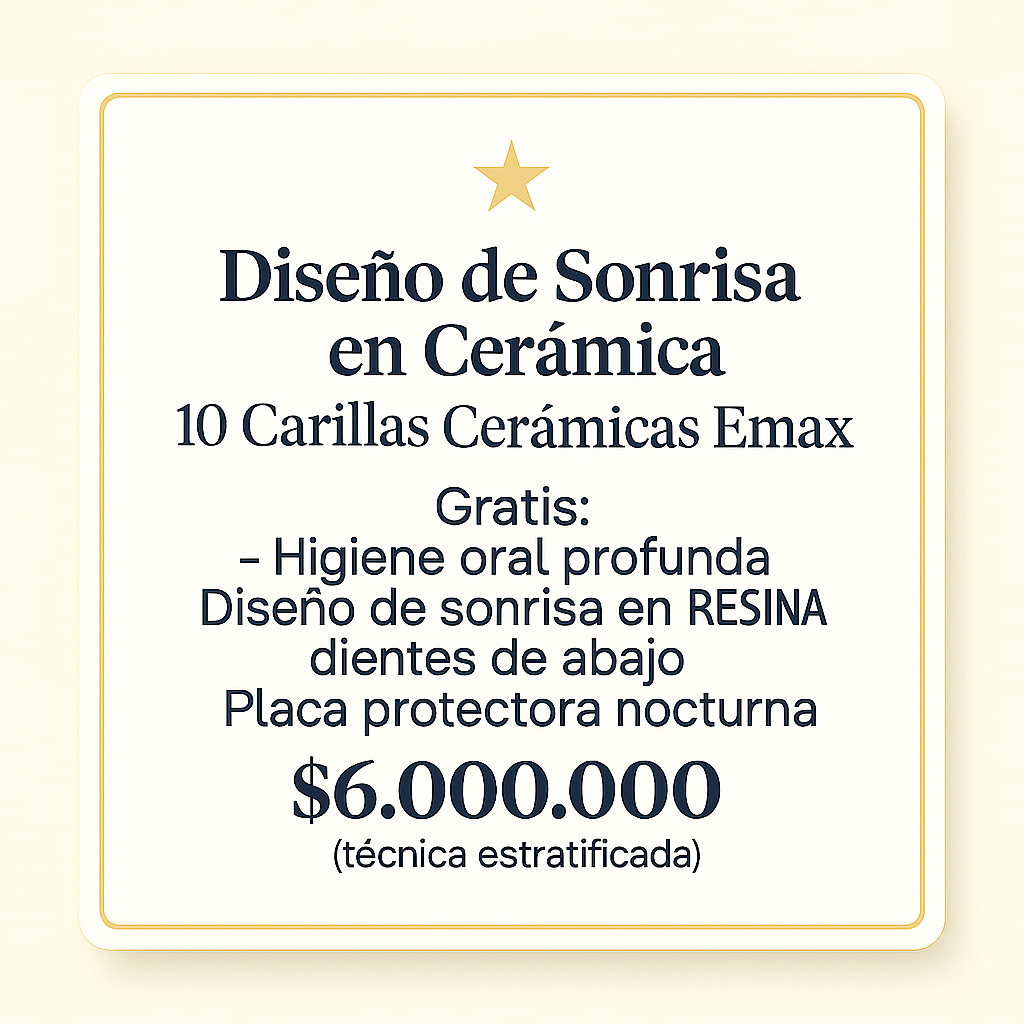 odontologia bogotá, mejor diseño de sonrisa